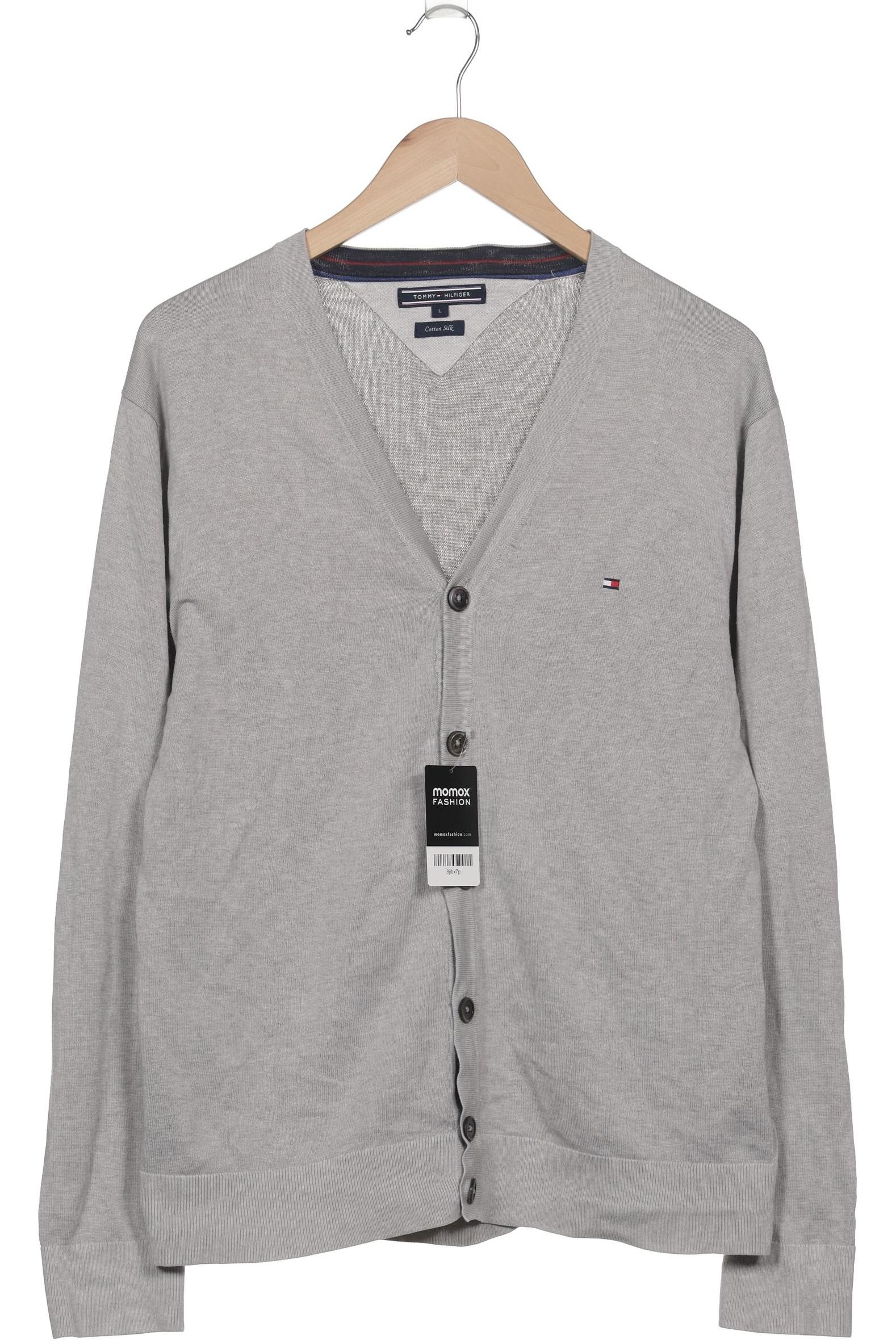

Tommy Hilfiger Herren Strickjacke, grau, Gr. 52