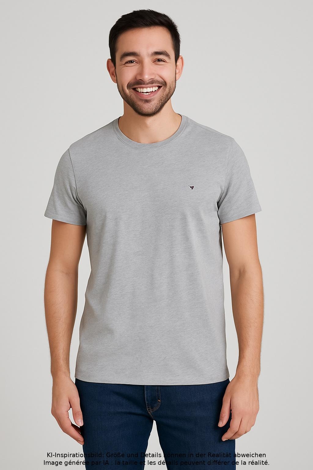 

Tommy Hilfiger Herren T-Shirt, grau, Gr. 48