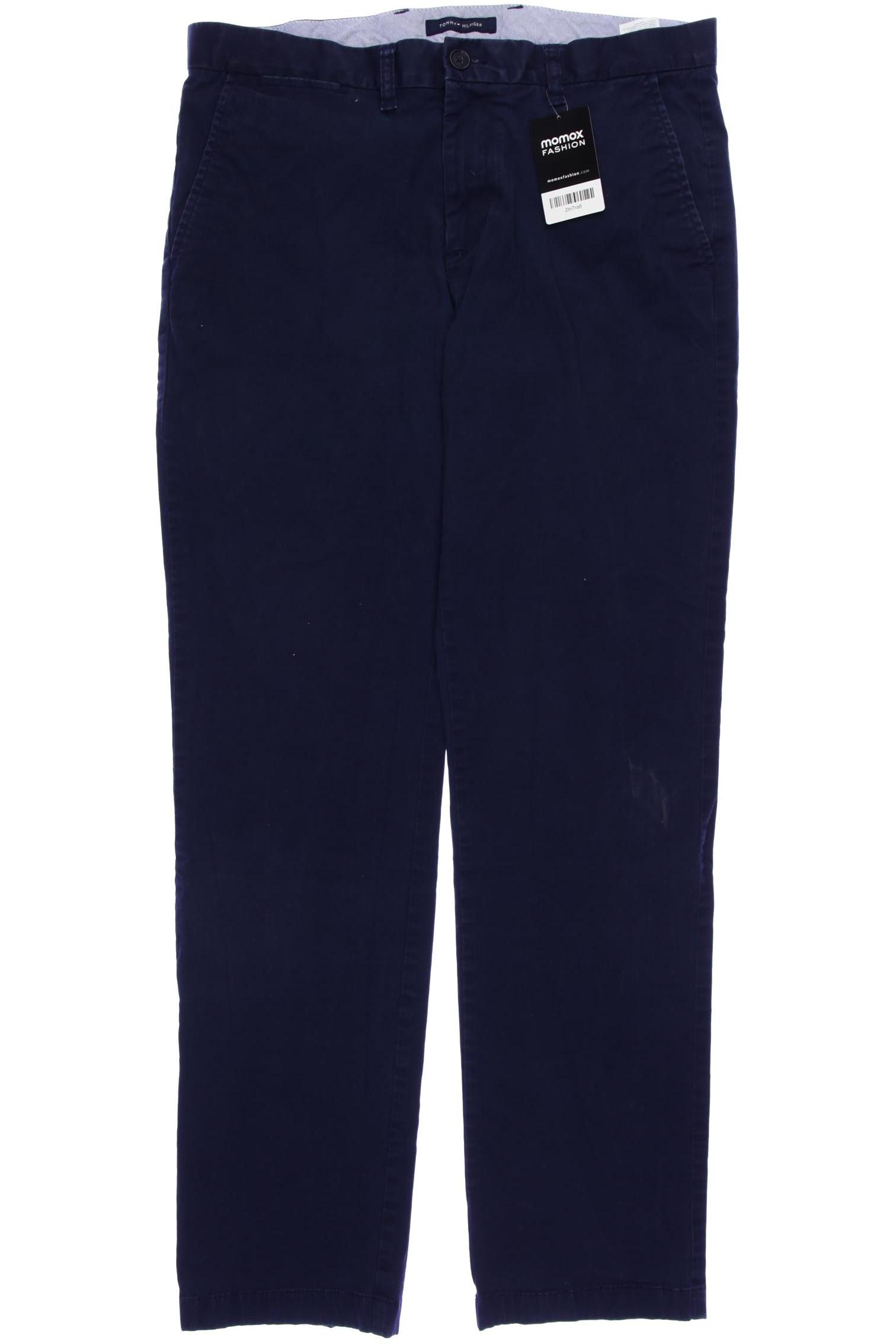 

Tommy Hilfiger Herren Stoffhose, marineblau, Gr. 34