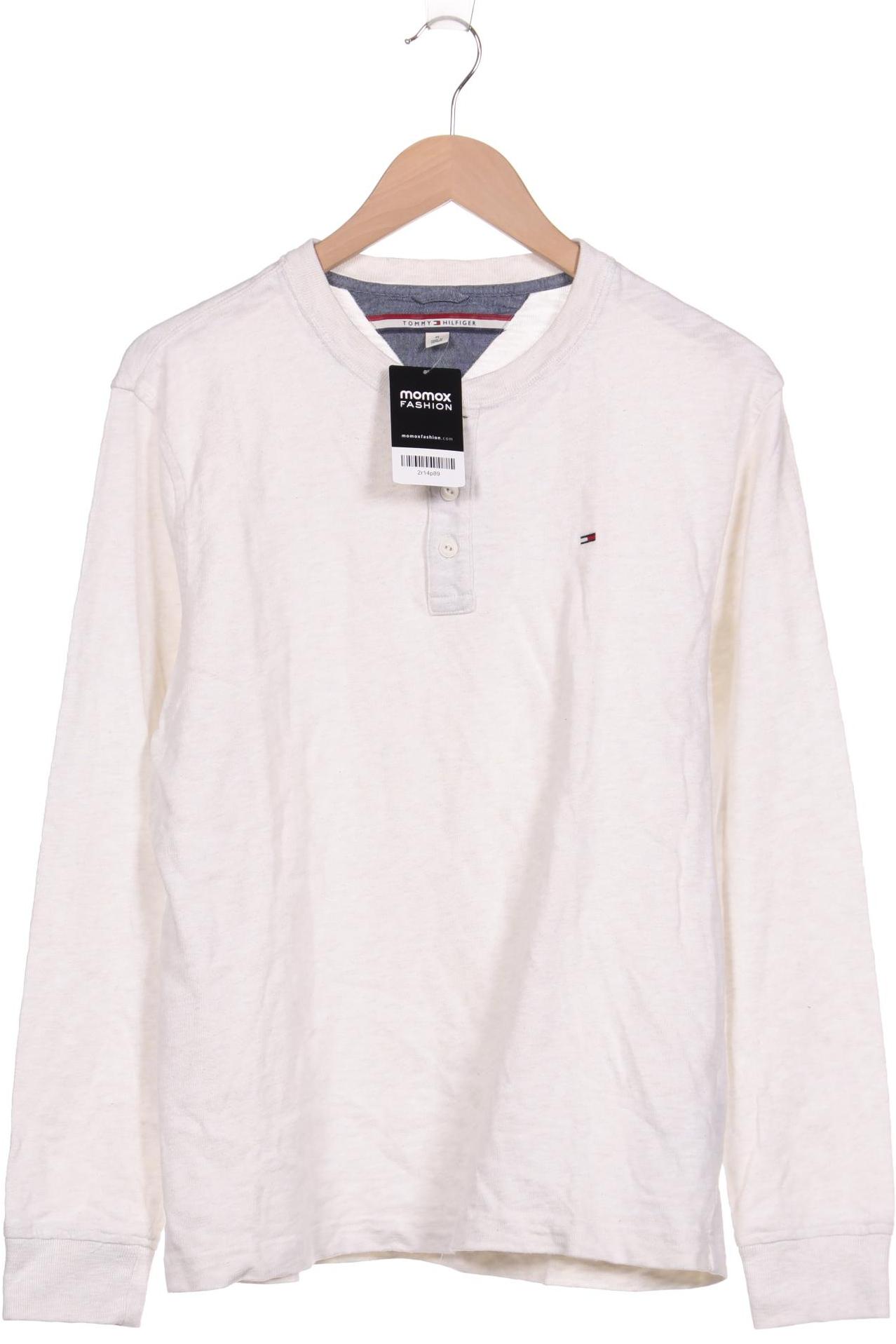 

Tommy Hilfiger Herren Langarmshirt, cremeweiß