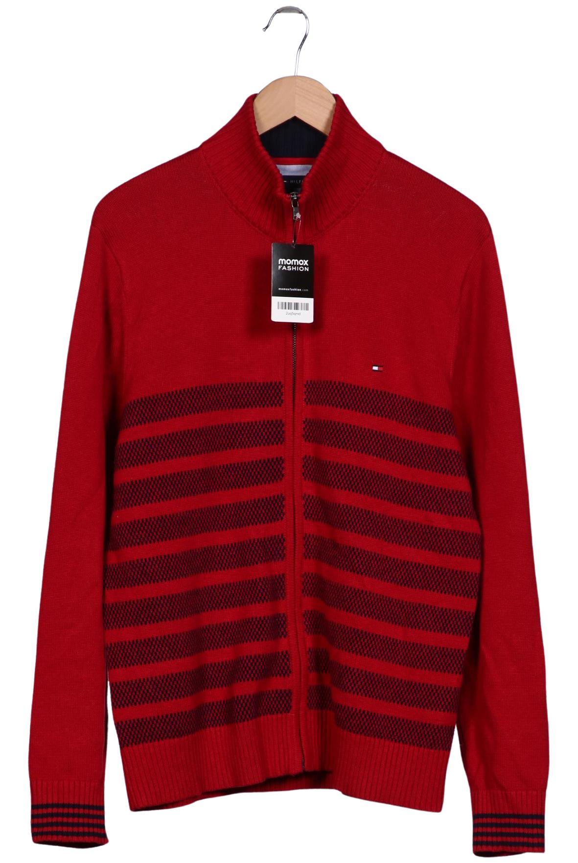 

Tommy Hilfiger Herren Strickjacke, rot, Gr. 48