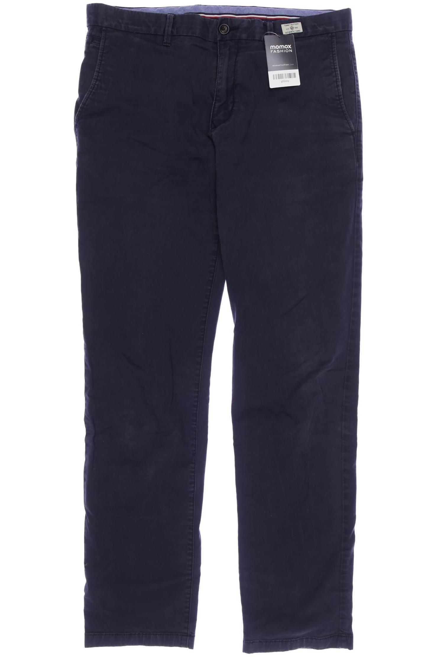 

Tommy Hilfiger Herren Stoffhose, marineblau, Gr. 34