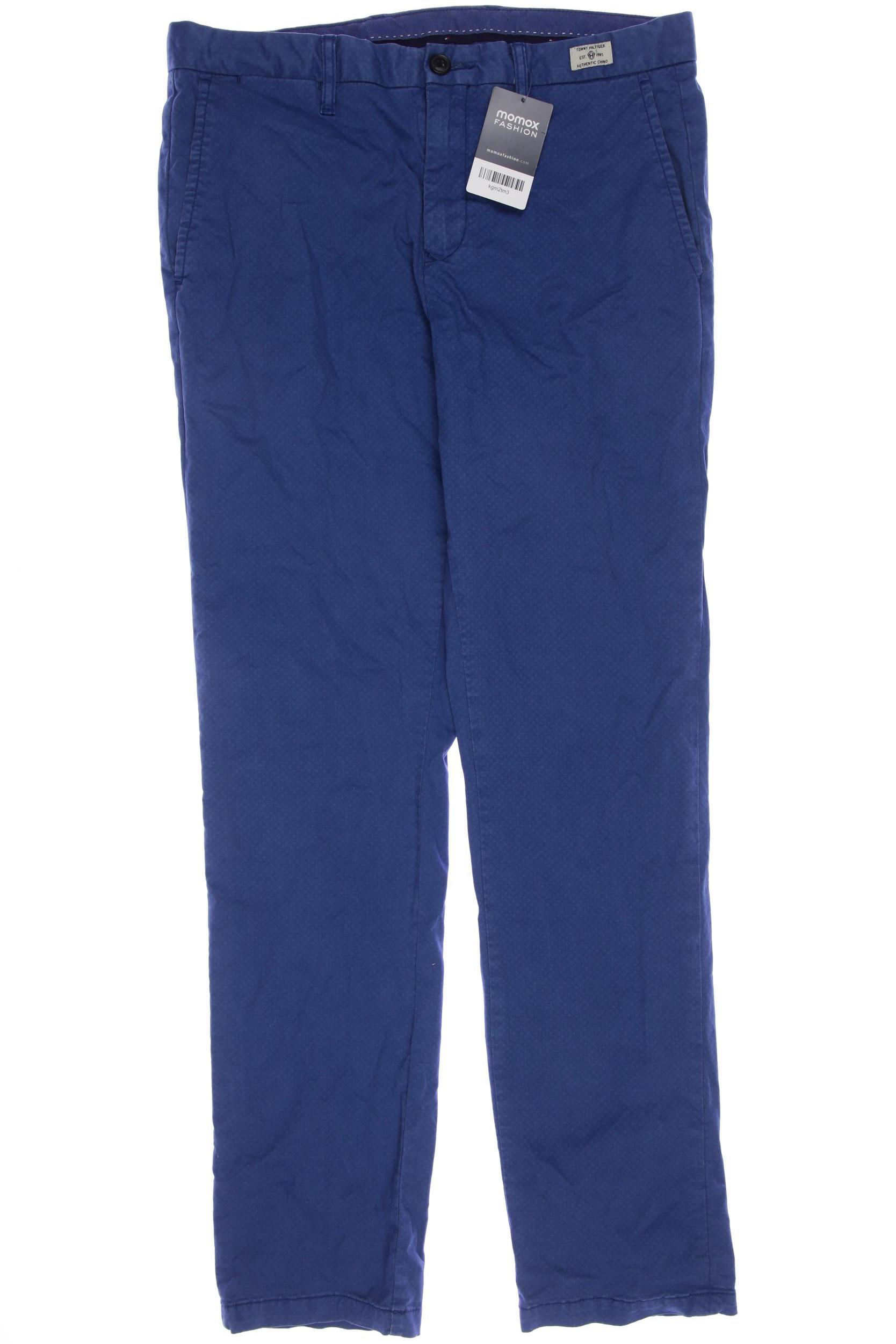 

Tommy Hilfiger Herren Stoffhose, blau, Gr. 33