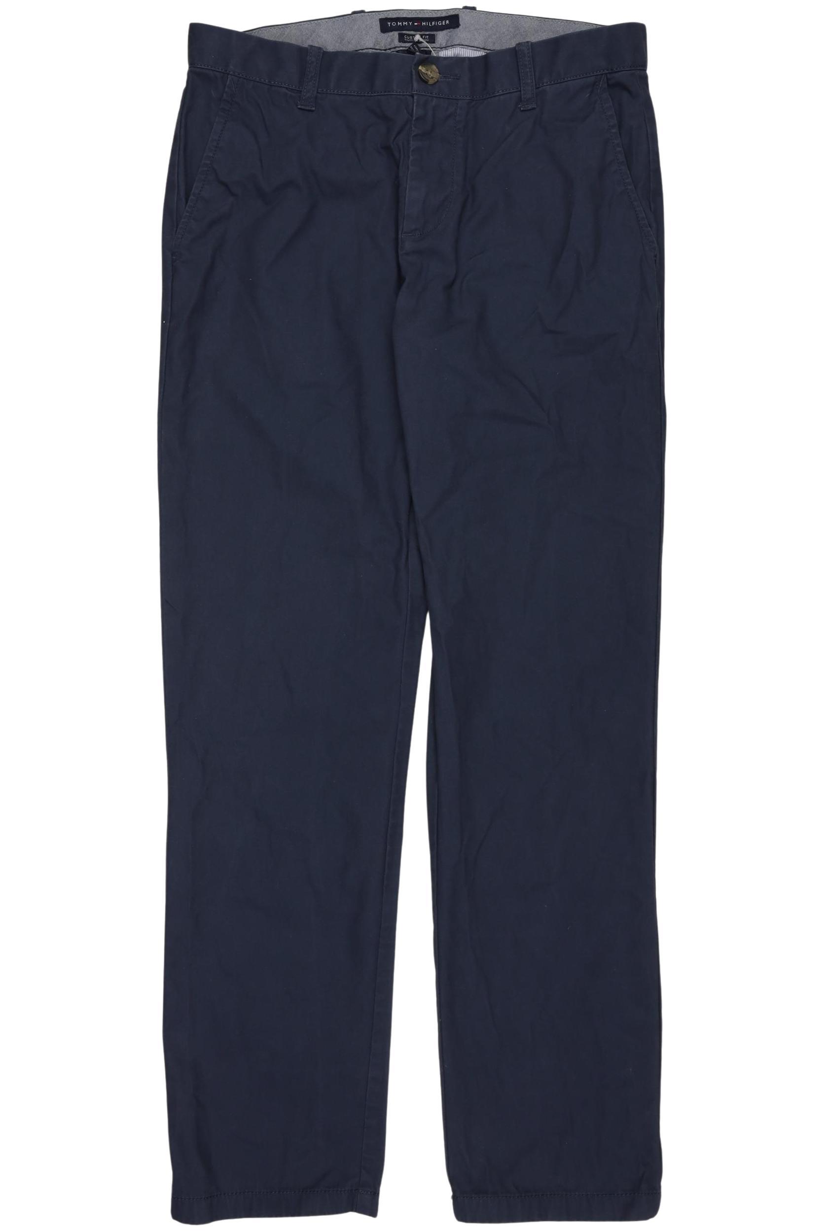 

Tommy Hilfiger Herren Stoffhose, marineblau, Gr. 31