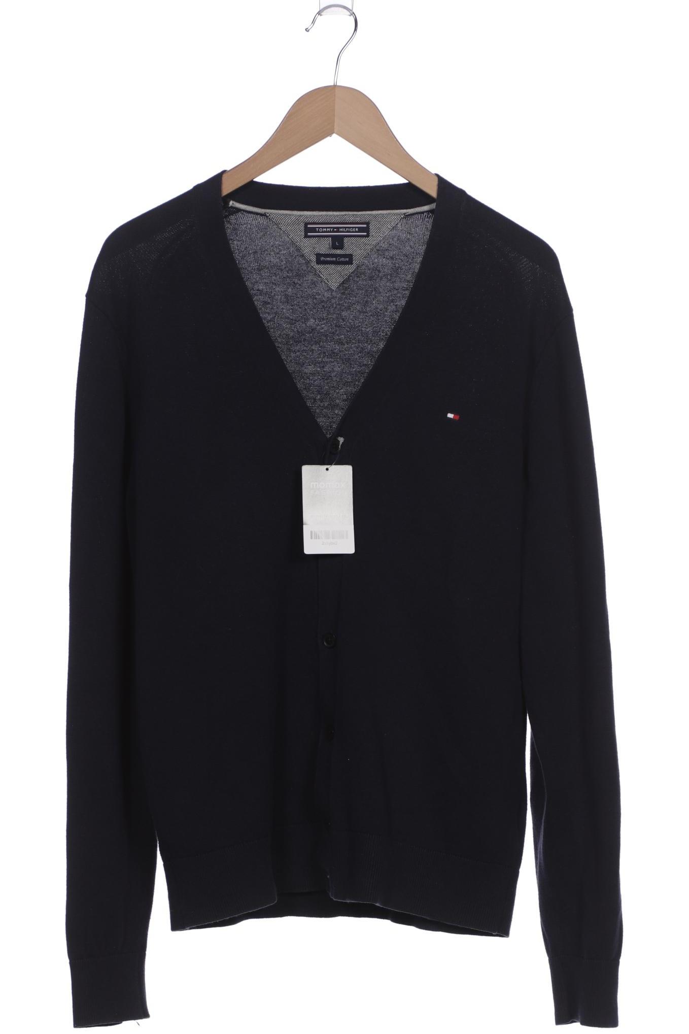 

Tommy Hilfiger Herren Strickjacke, marineblau, Gr. 52
