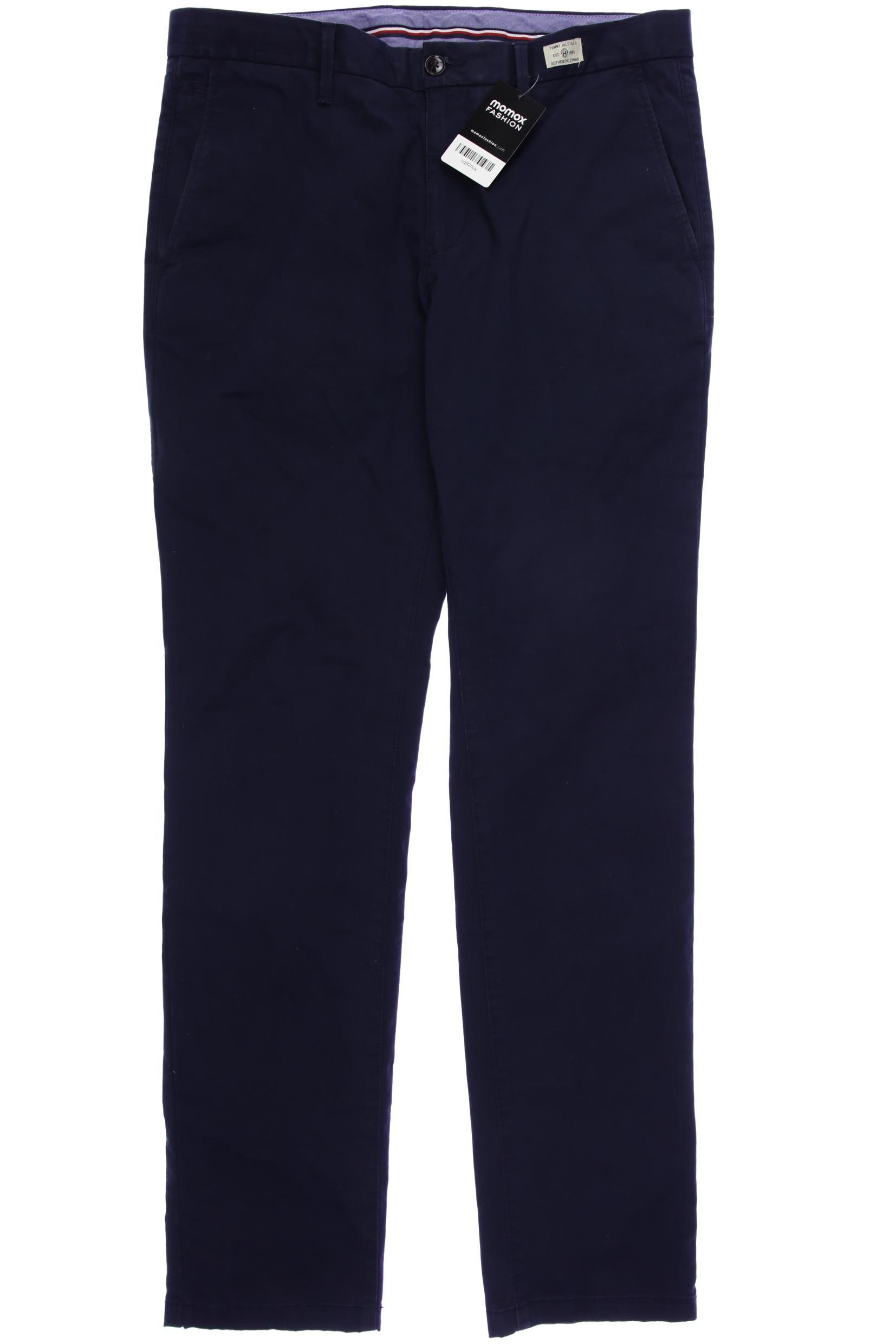 

Tommy Hilfiger Herren Stoffhose, marineblau, Gr. 34