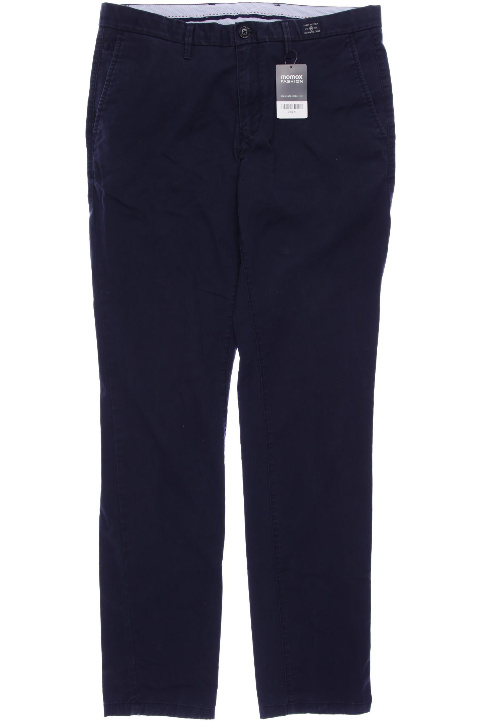 

Tommy Hilfiger Herren Stoffhose, marineblau, Gr. 36