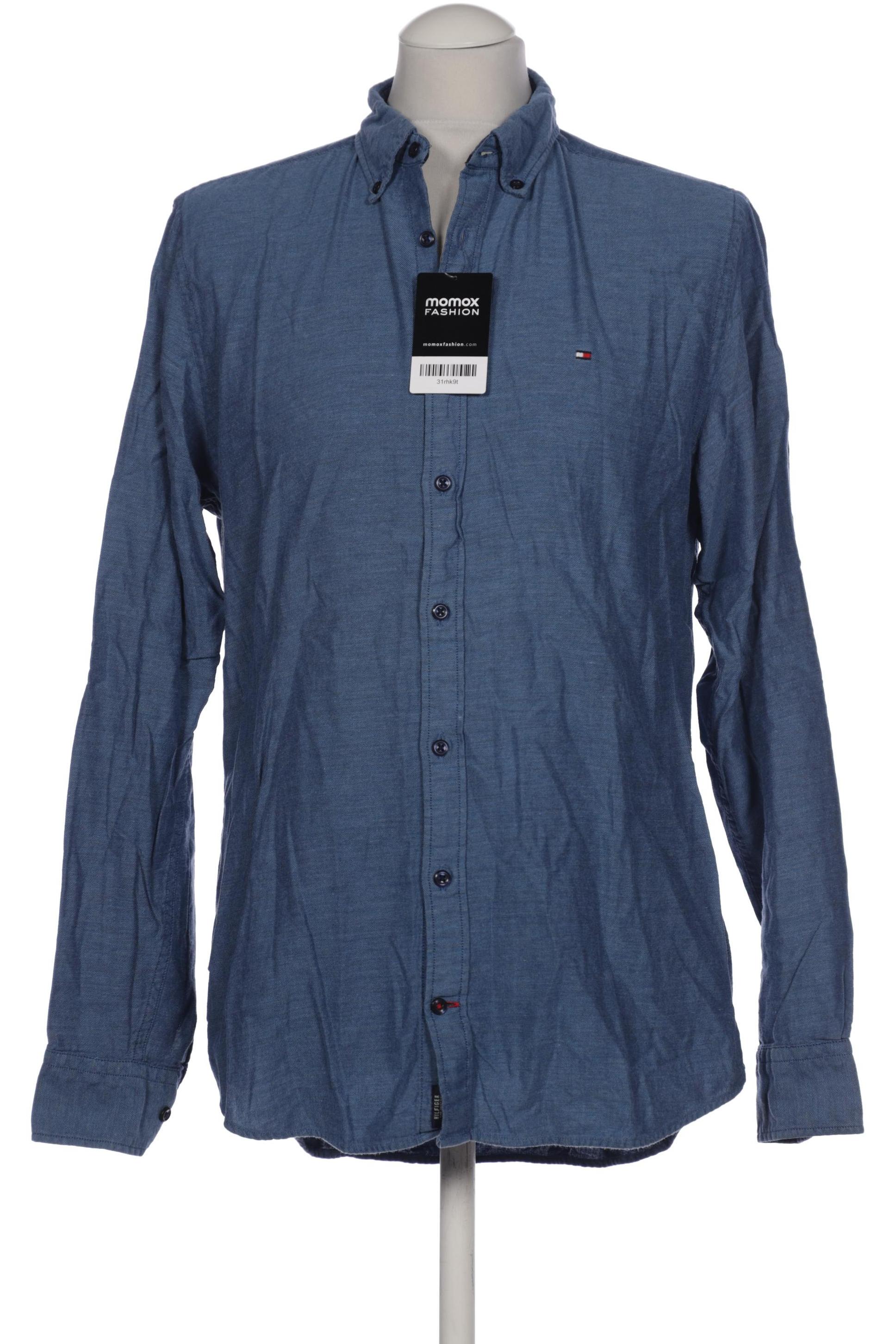 

Tommy Hilfiger Herren Hemd, marineblau, Gr. 48