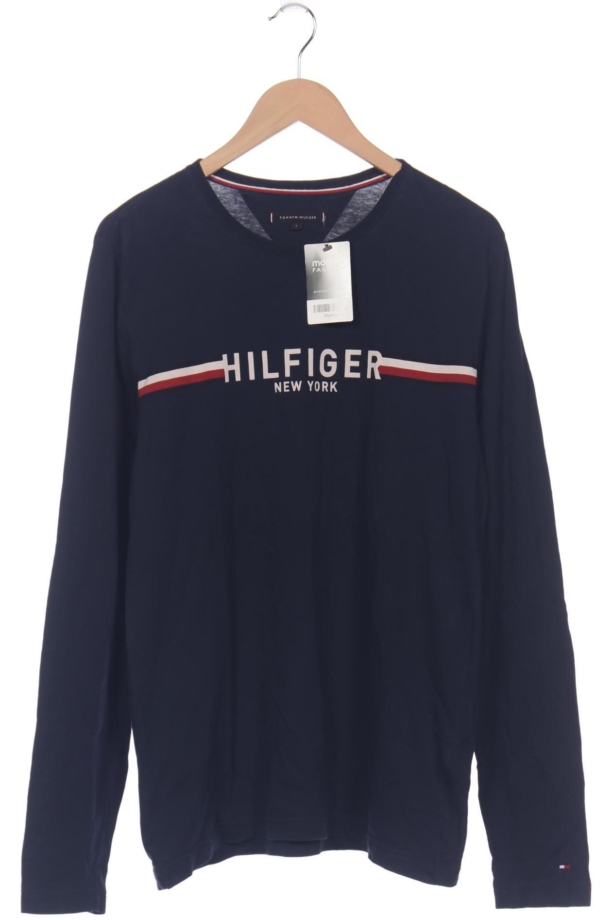 

Tommy Hilfiger Herren Langarmshirt, marineblau, Gr. 52