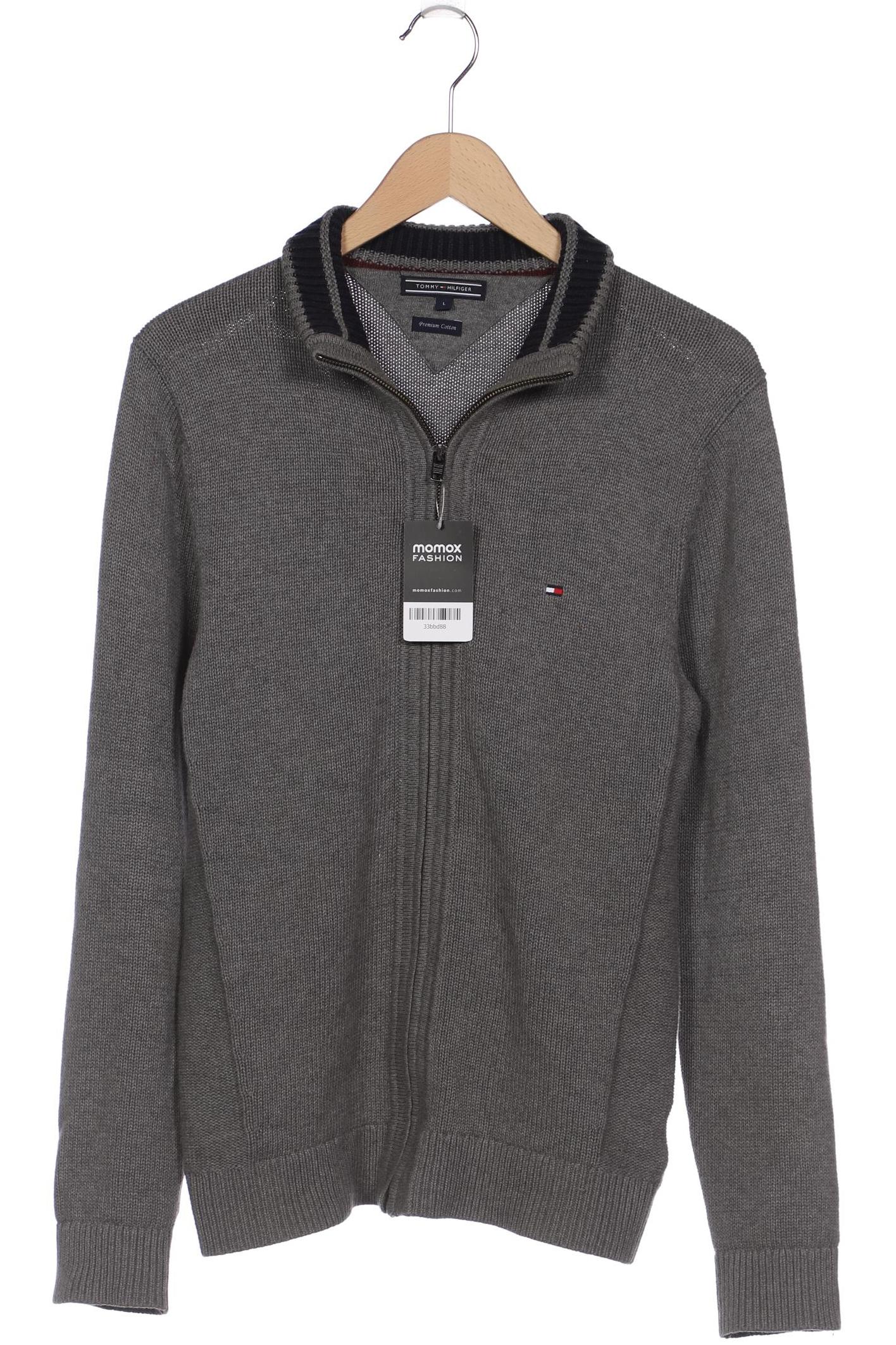 

Tommy Hilfiger Herren Strickjacke, grau, Gr. 52