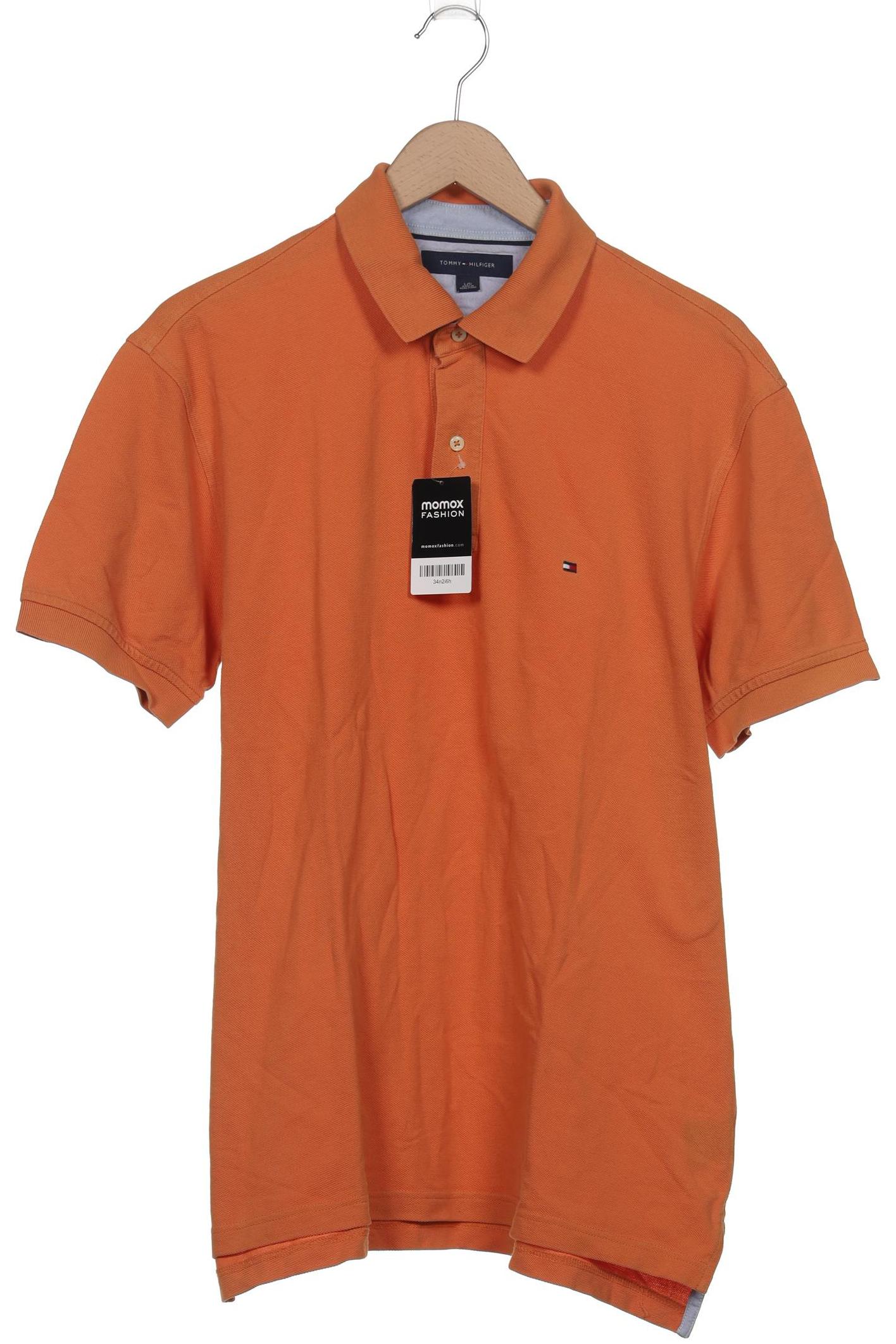 

Tommy Hilfiger Herren Poloshirt, orange, Gr. 52
