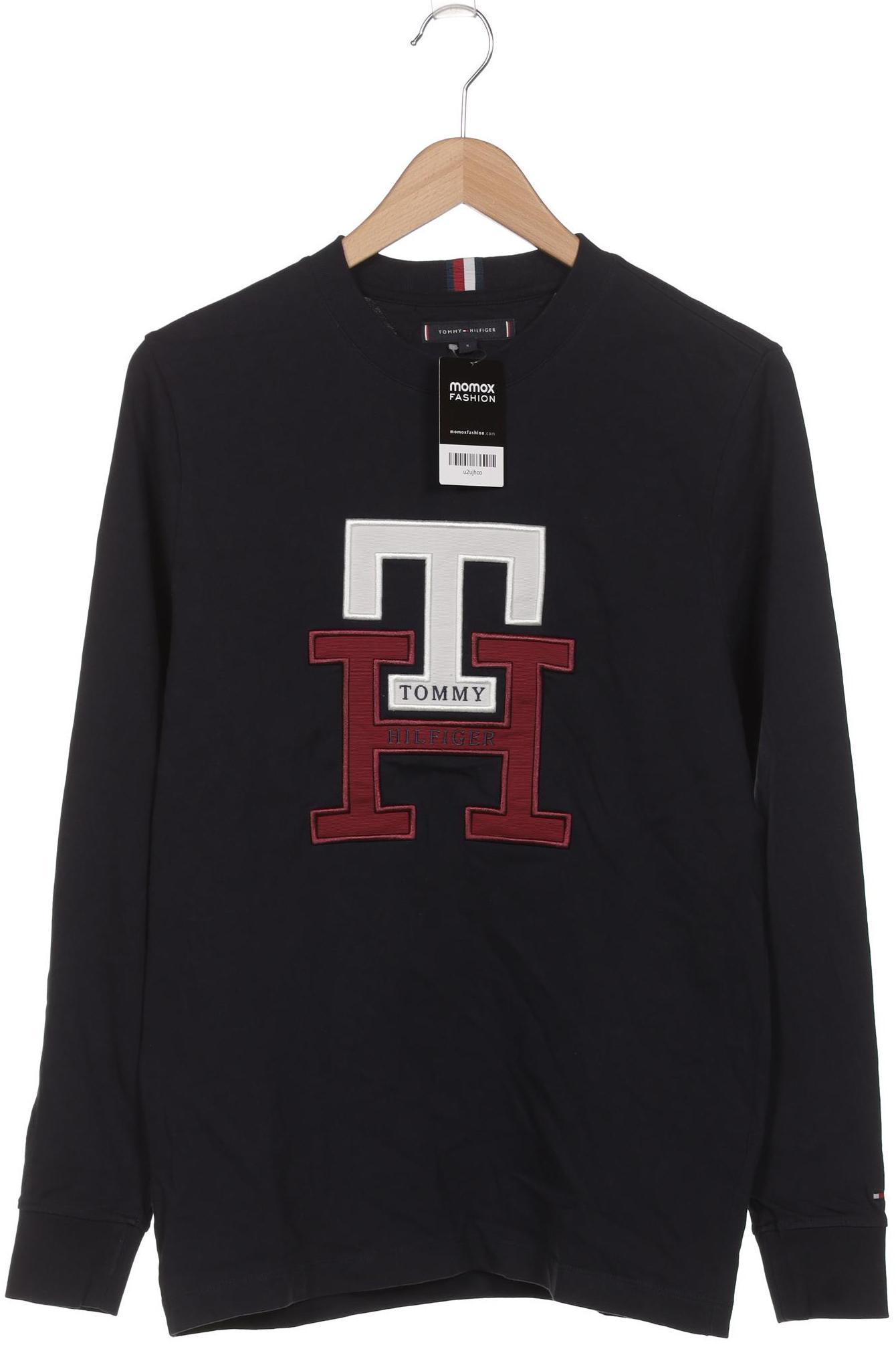 

Tommy Hilfiger Herren Langarmshirt, marineblau, Gr. 46
