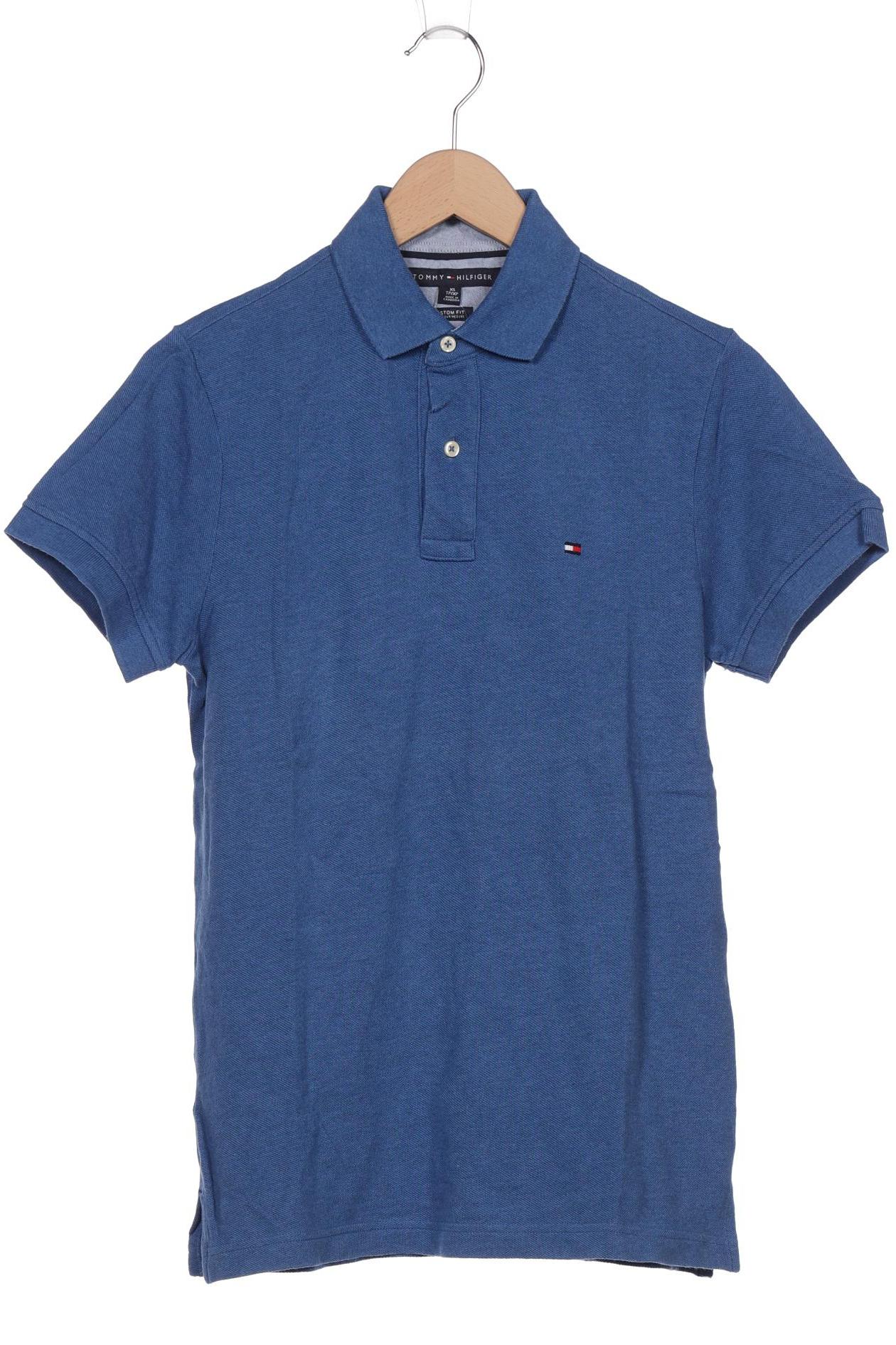 

Tommy Hilfiger Herren Poloshirt, blau, Gr. 44