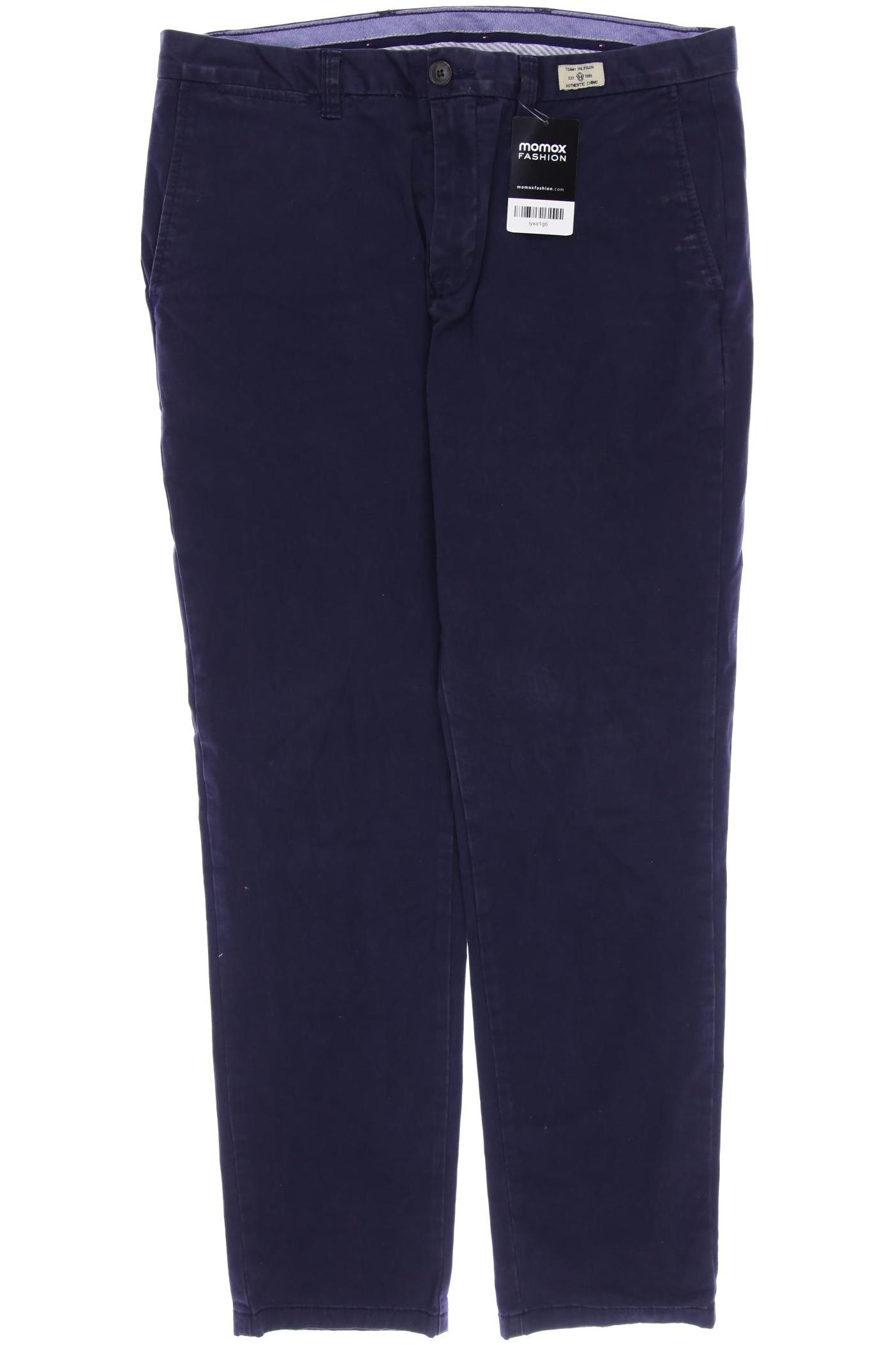 

Tommy Hilfiger Herren Stoffhose, marineblau, Gr. 34