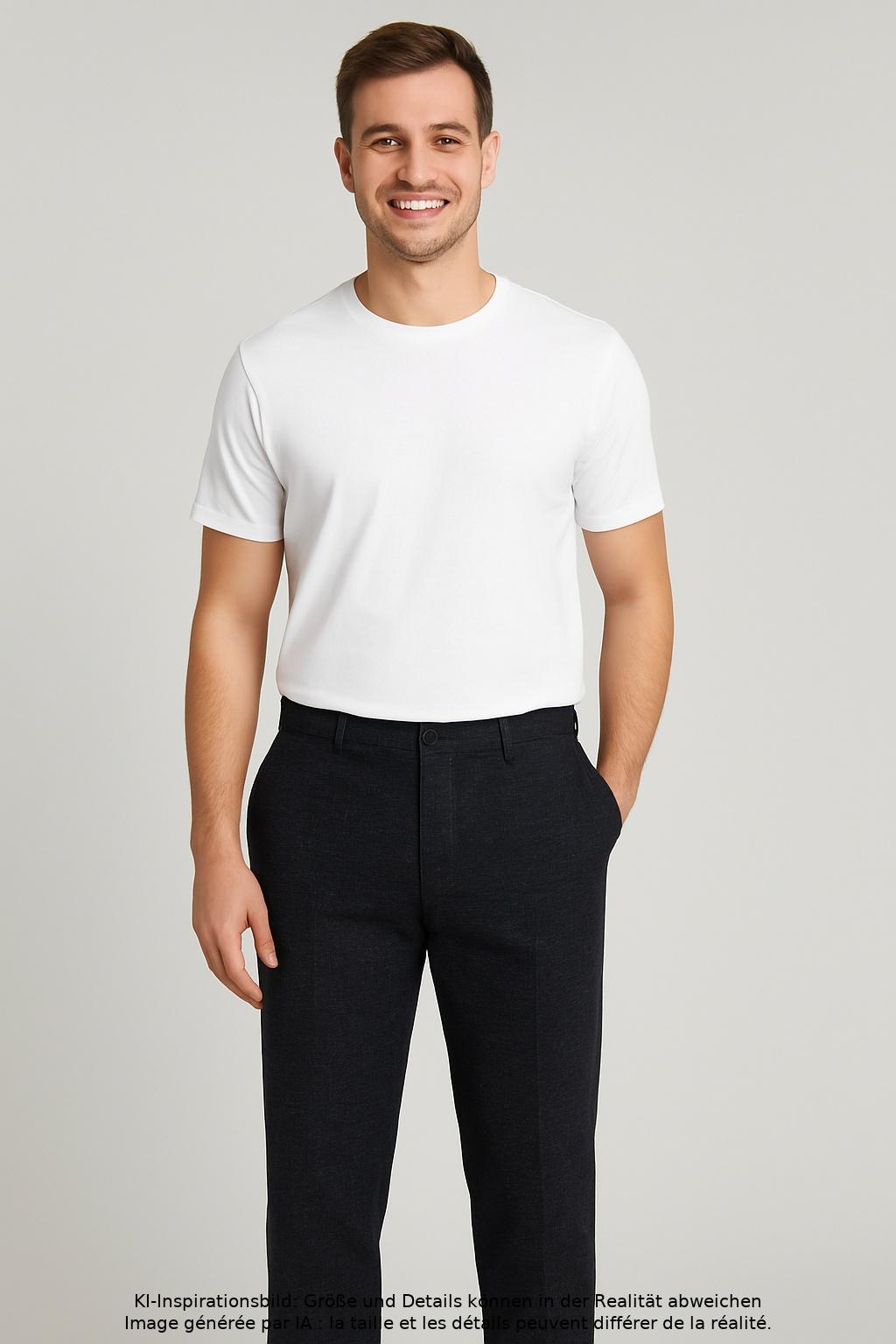 

Tommy Hilfiger Herren Stoffhose, marineblau, Gr. 38