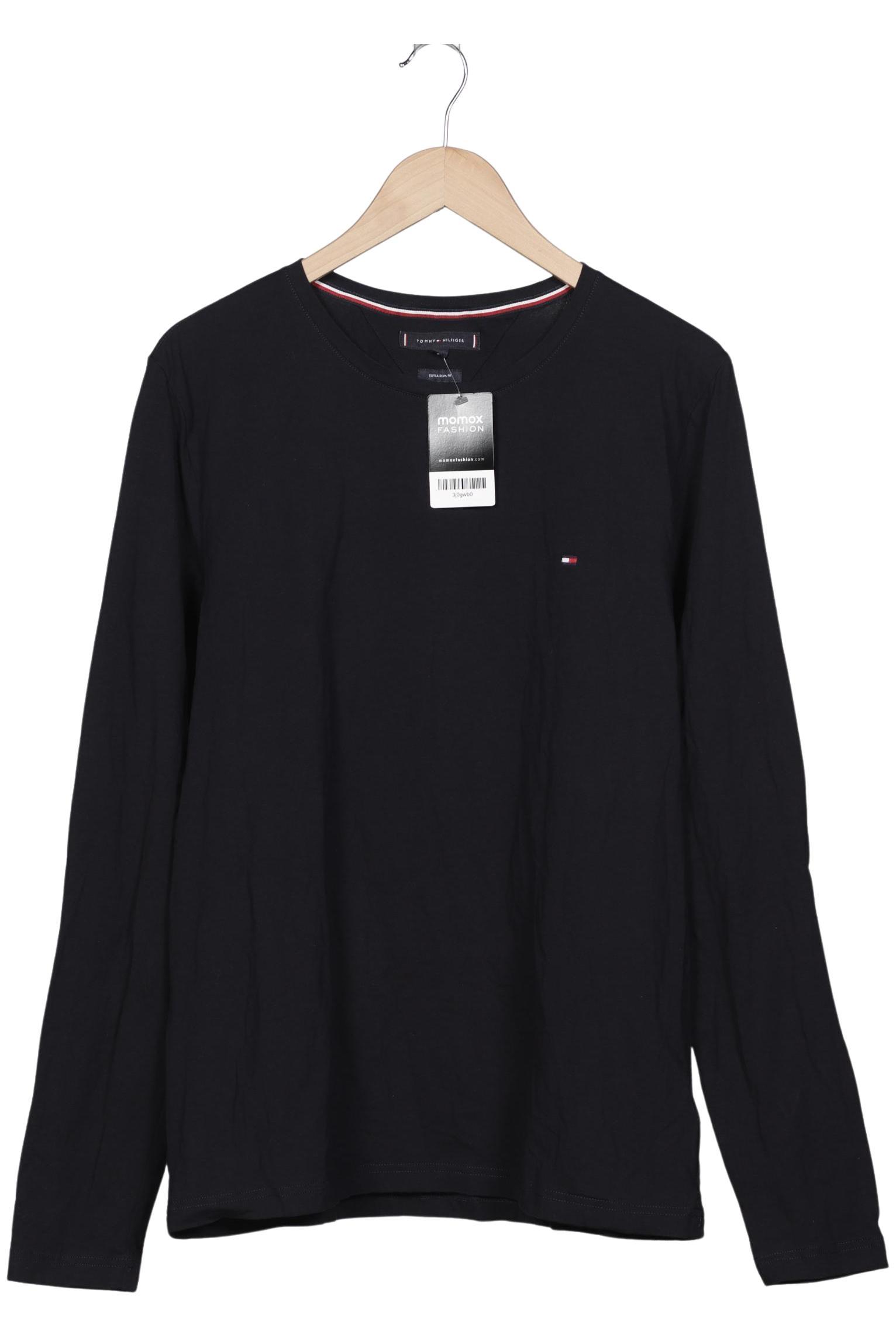 

Tommy Hilfiger Herren Langarmshirt, marineblau, Gr. 56