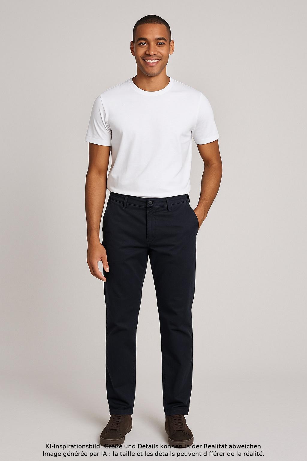 

Tommy Hilfiger Herren Stoffhose, marineblau, Gr. 33