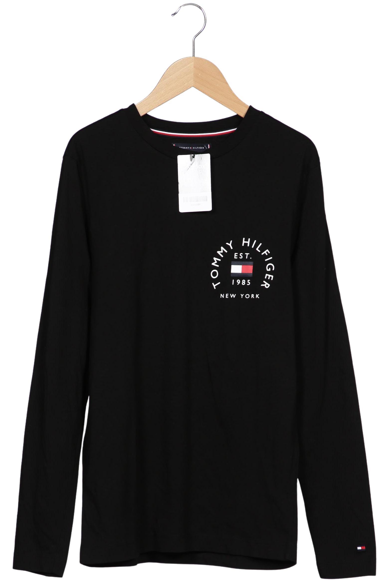 

Tommy Hilfiger Herren Langarmshirt, schwarz, Gr. 46