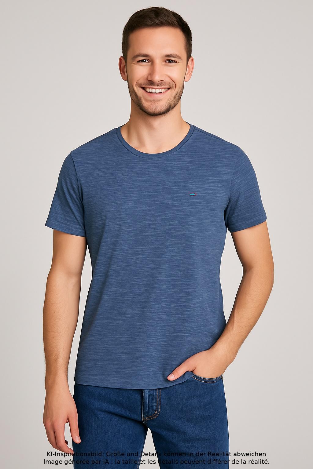 

Tommy Hilfiger Herren T-Shirt, marineblau, Gr. 46