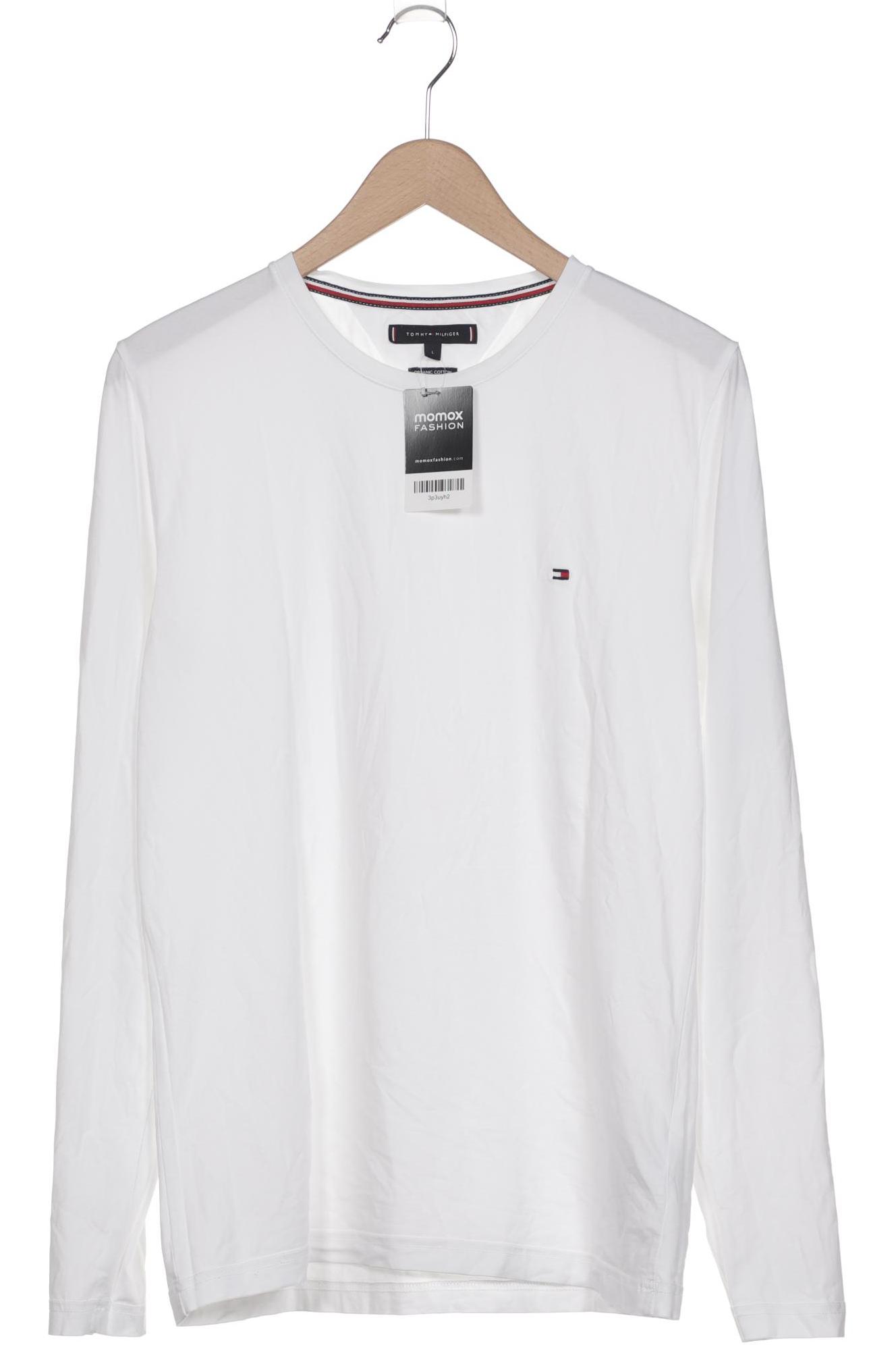 

Tommy Hilfiger Herren Langarmshirt, weiß, Gr. 52
