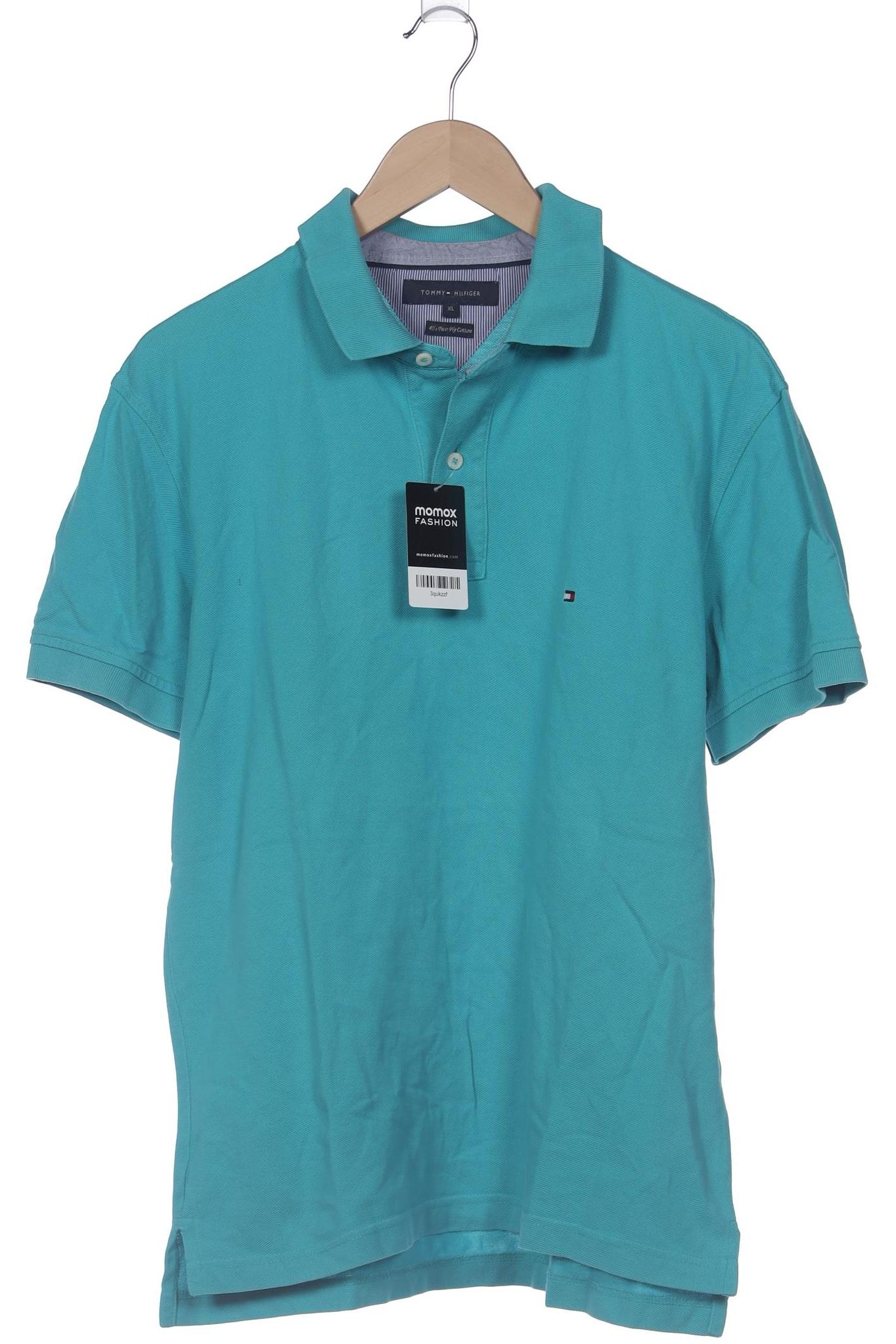 

Tommy Hilfiger Herren Poloshirt, türkis, Gr. 54