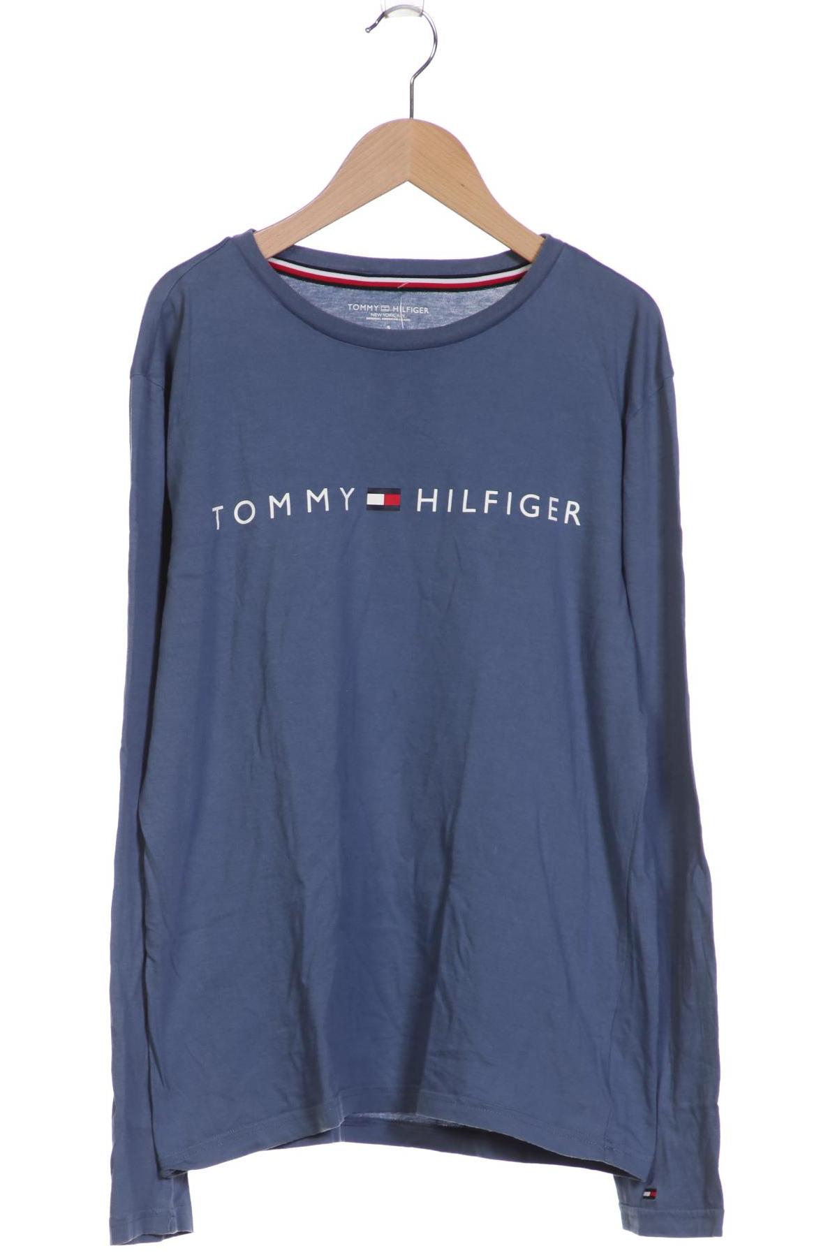 

Tommy Hilfiger Herren Langarmshirt, blau, Gr. 46