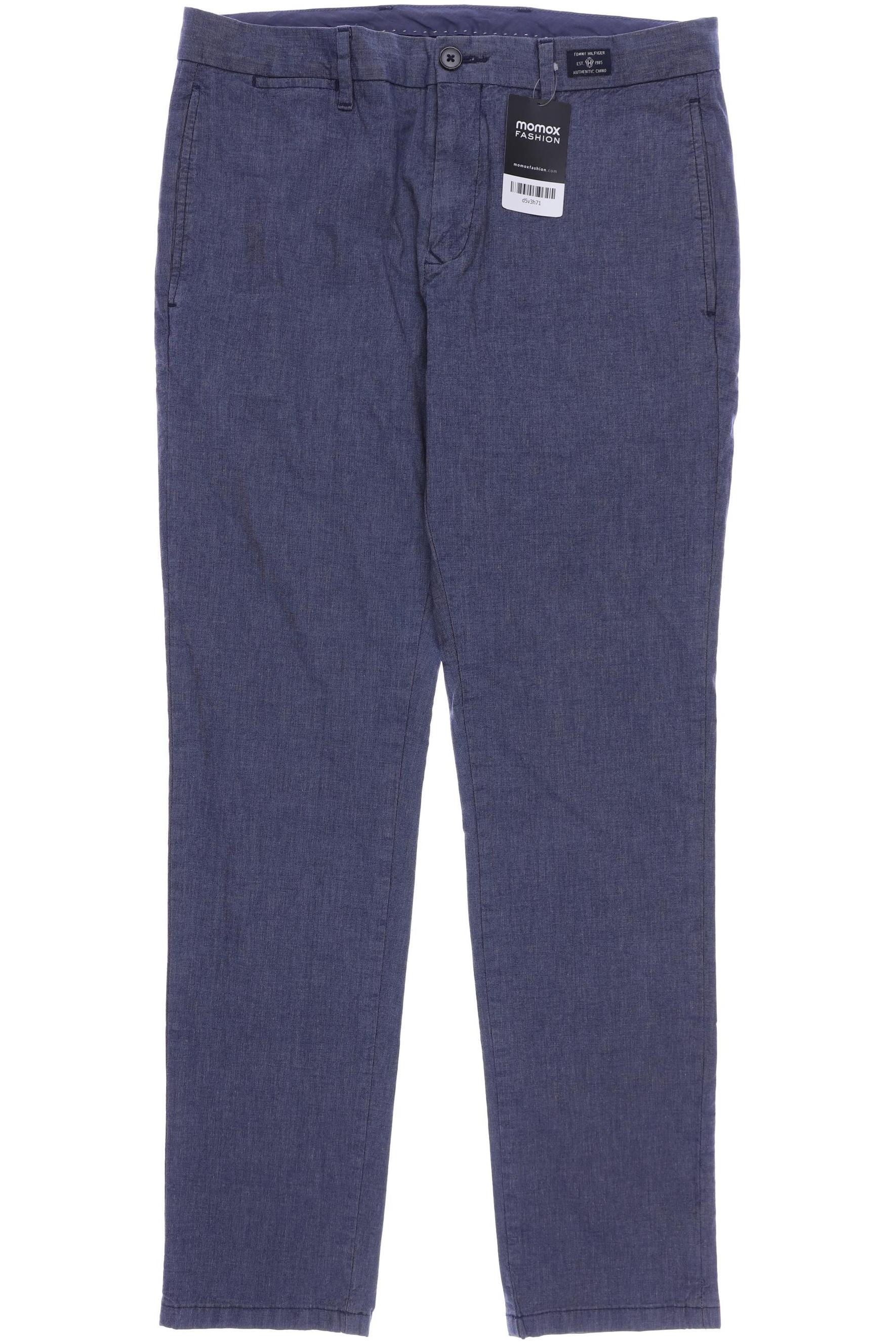 

Tommy Hilfiger Herren Stoffhose, blau, Gr. 32