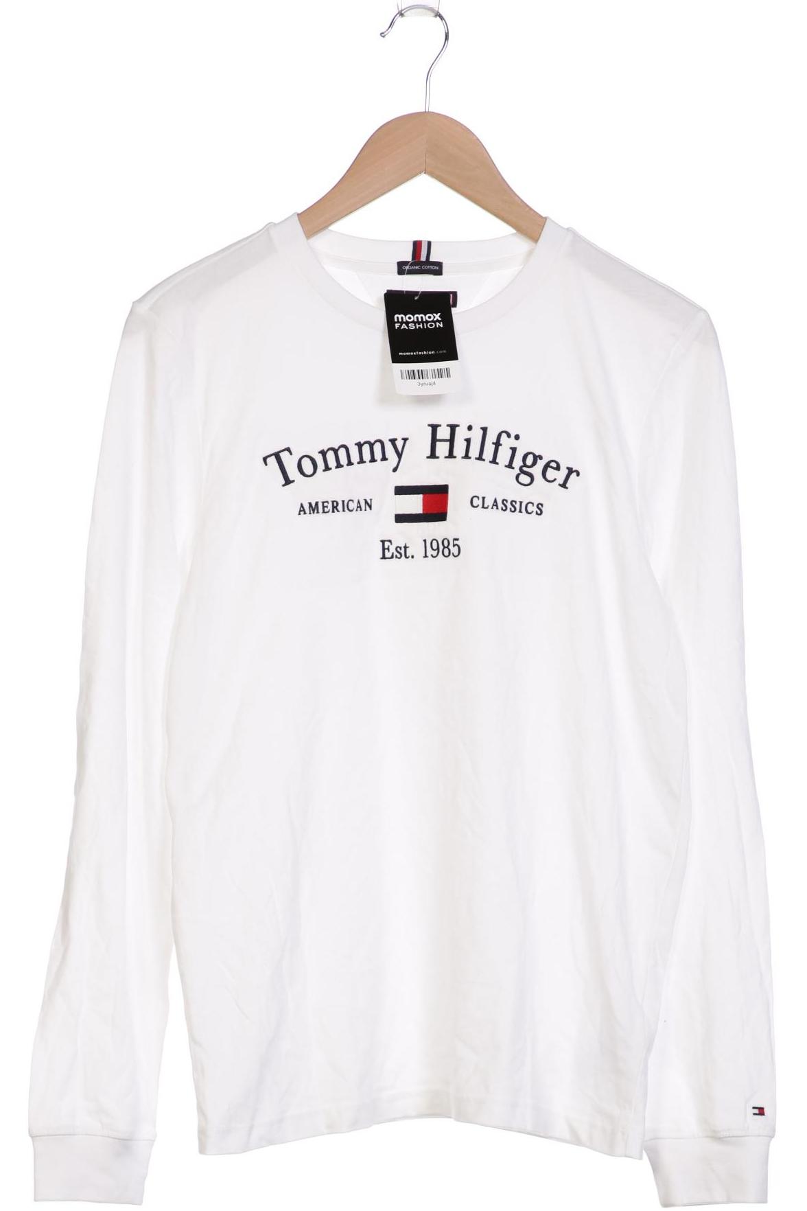 

Tommy Hilfiger Herren Langarmshirt, weiß, Gr. 48