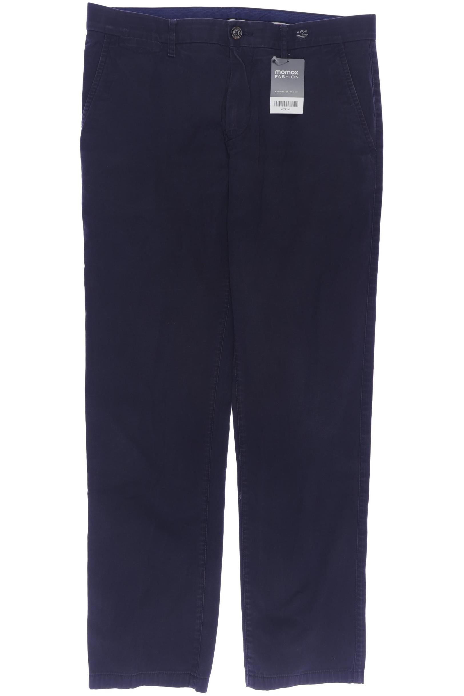 

Tommy Hilfiger Herren Stoffhose, marineblau, Gr. 34