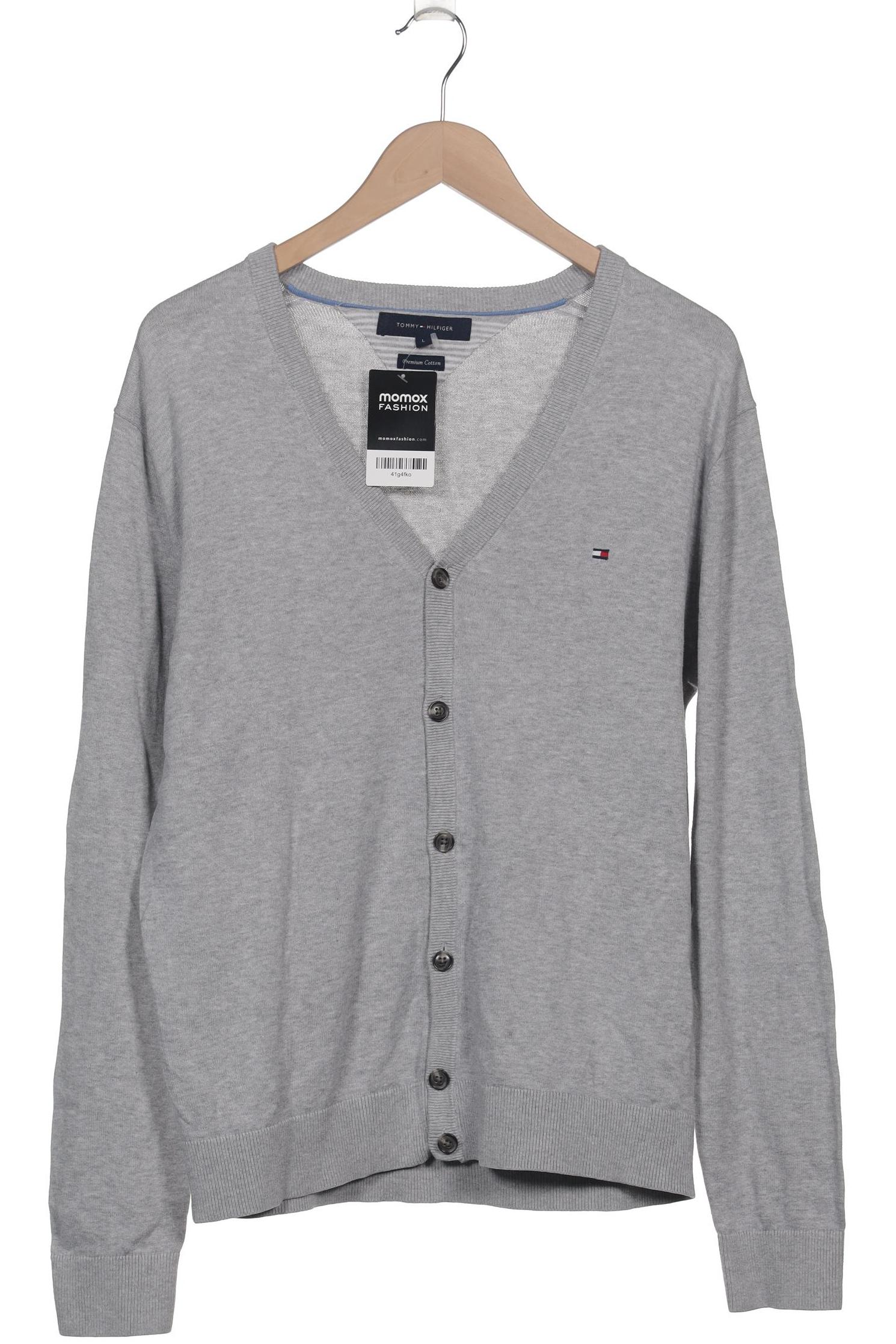 

Tommy Hilfiger Herren Strickjacke, grau, Gr. 52
