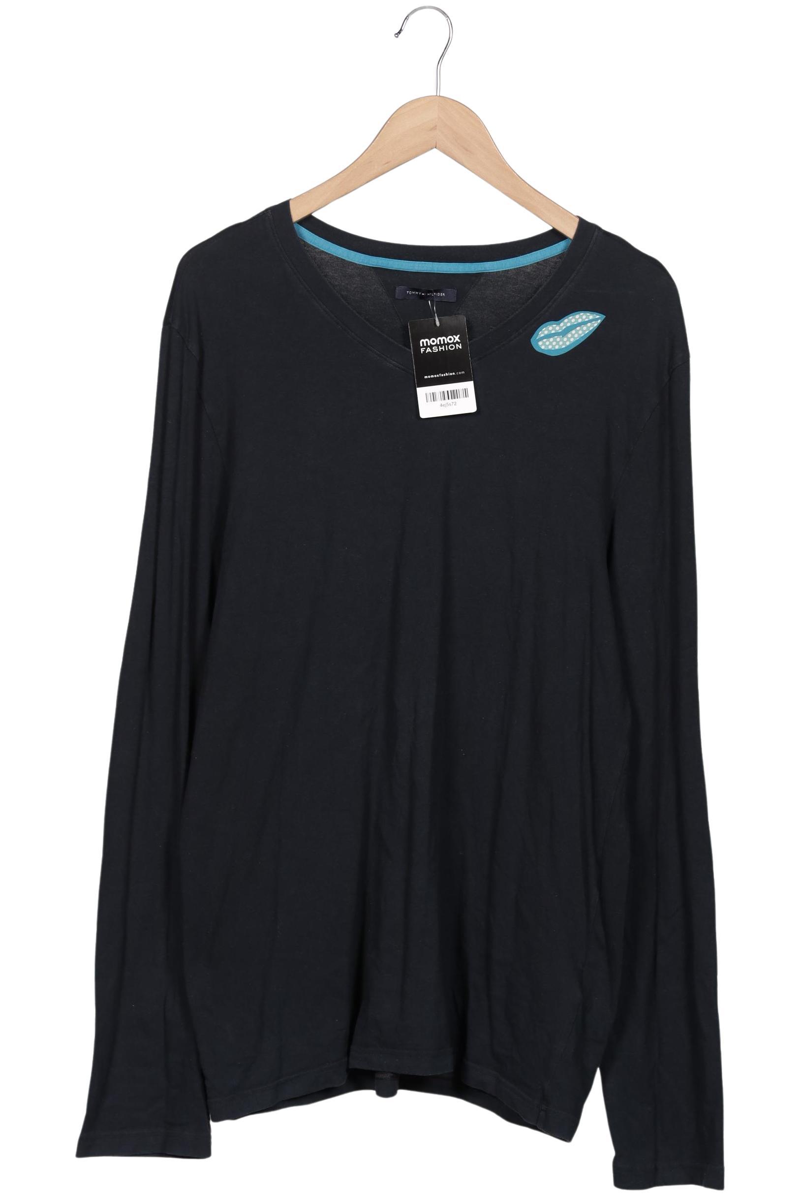 

Tommy Hilfiger Herren Langarmshirt, marineblau, Gr. 54