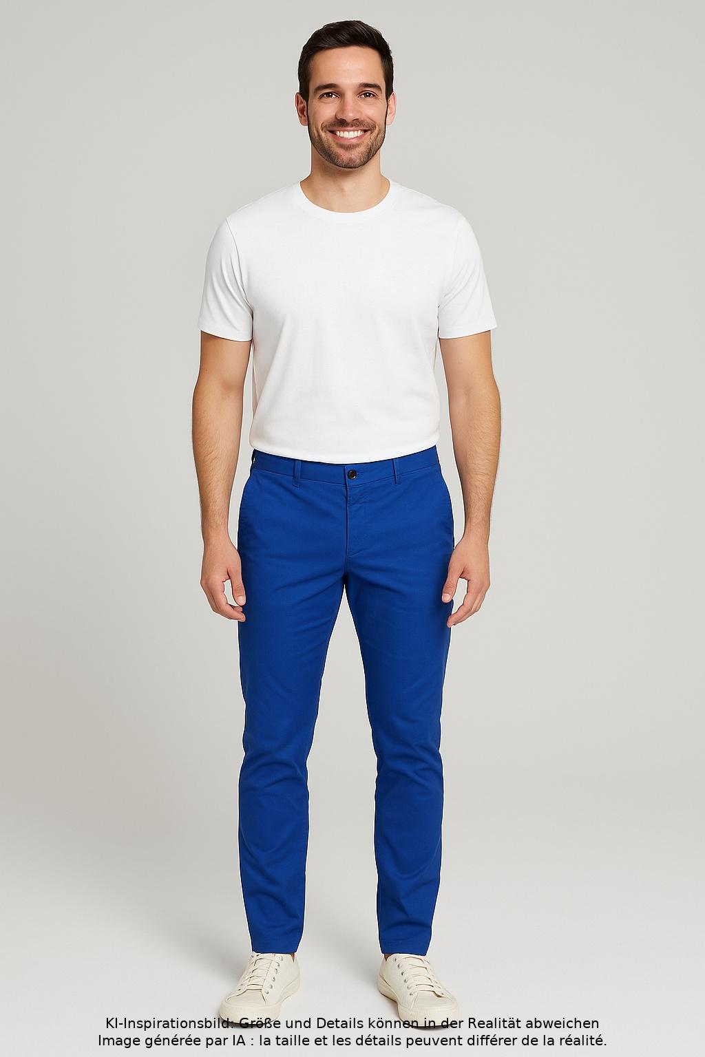 

Tommy Hilfiger Herren Stoffhose, blau, Gr. 33