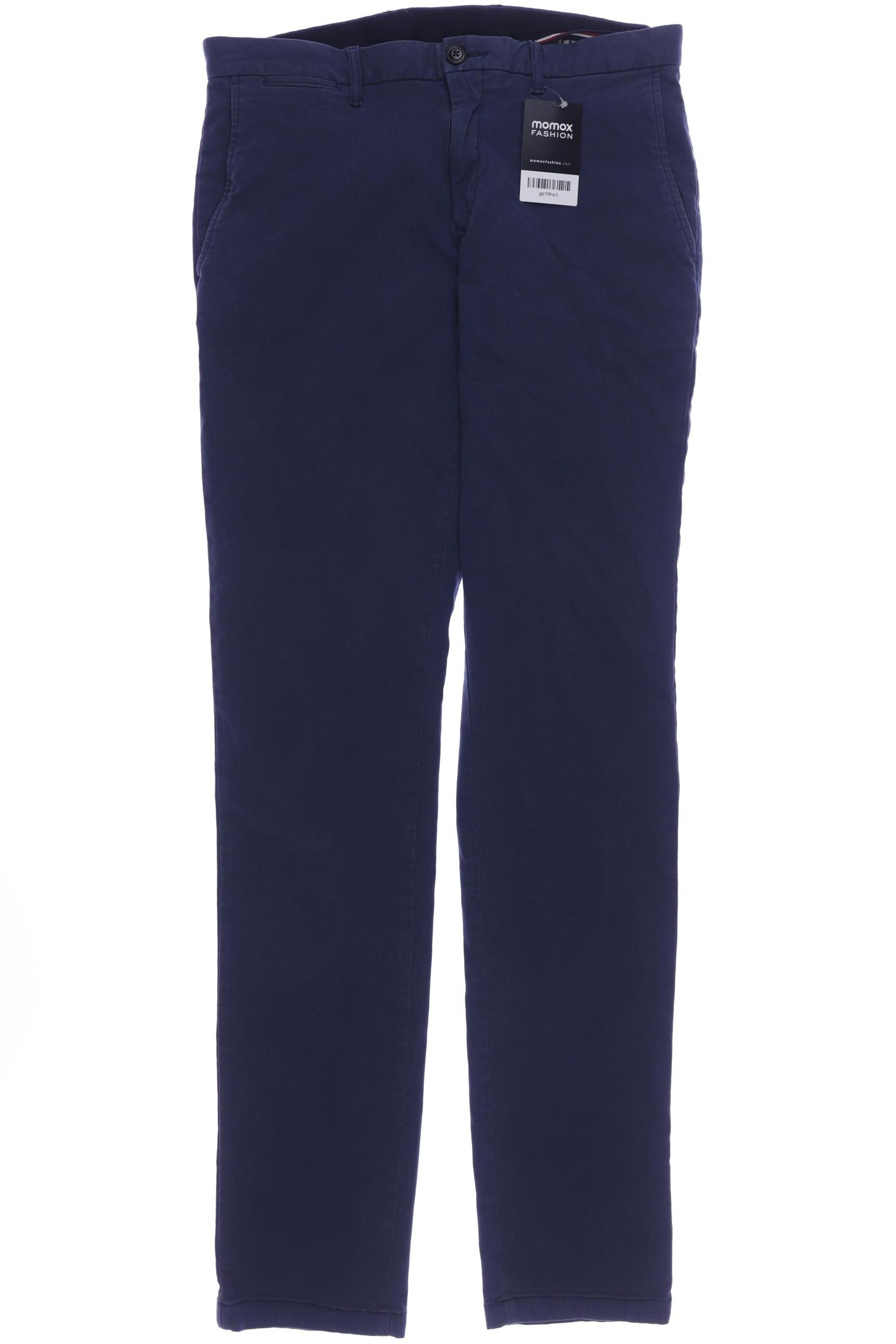 

Tommy Hilfiger Herren Stoffhose, marineblau, Gr. 32