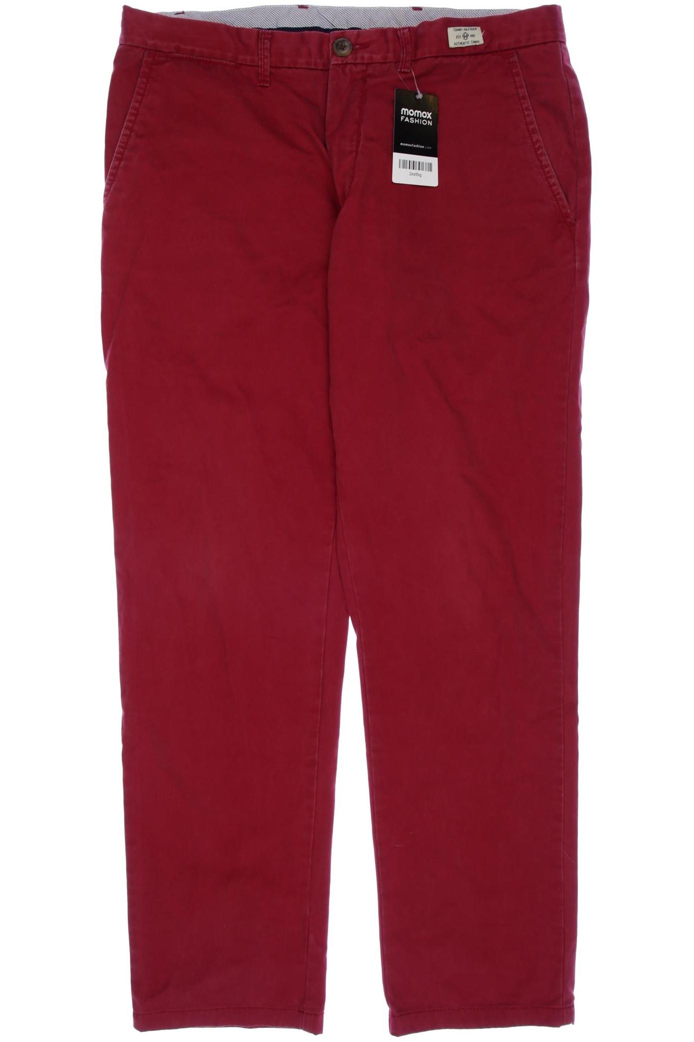 

Tommy Hilfiger Herren Stoffhose, rot, Gr. 34