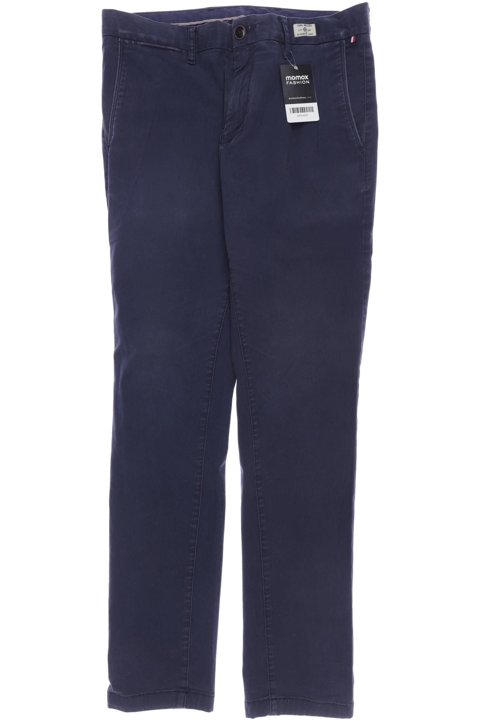 

Tommy Hilfiger Herren Stoffhose, marineblau, Gr. 33