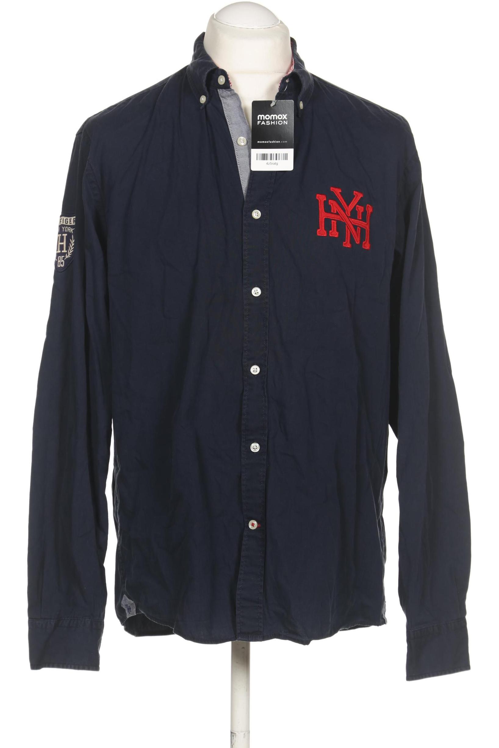 

Tommy Hilfiger Herren Hemd, marineblau, Gr. 52