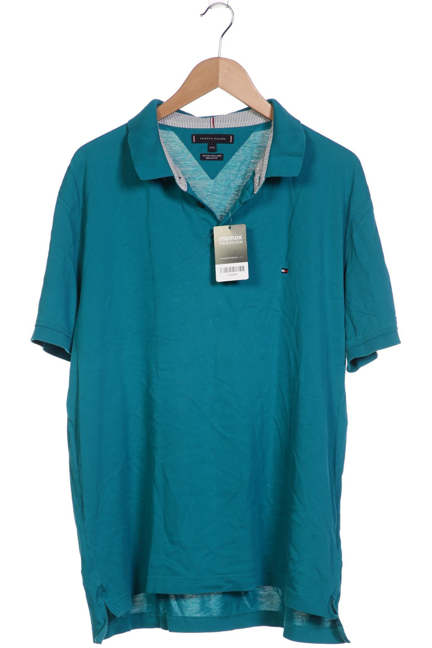 

Tommy Hilfiger Herren Poloshirt, türkis, Gr. 58