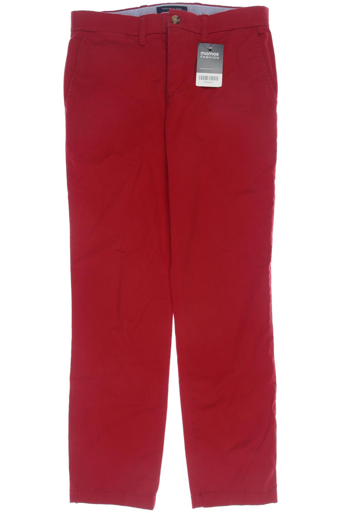 

Tommy Hilfiger Herren Stoffhose, rot, Gr. 30