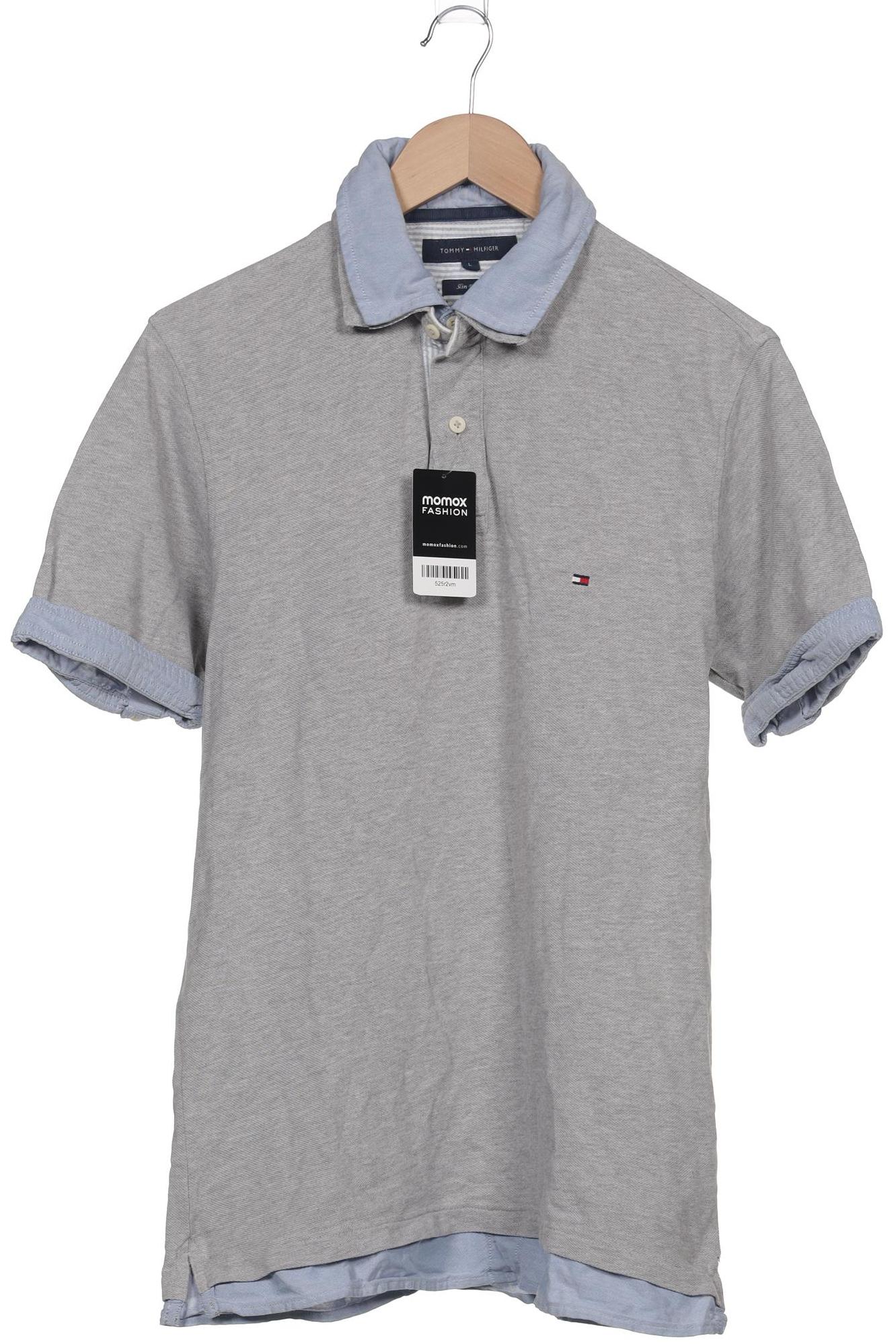 

Tommy Hilfiger Herren Poloshirt, grau, Gr. 52