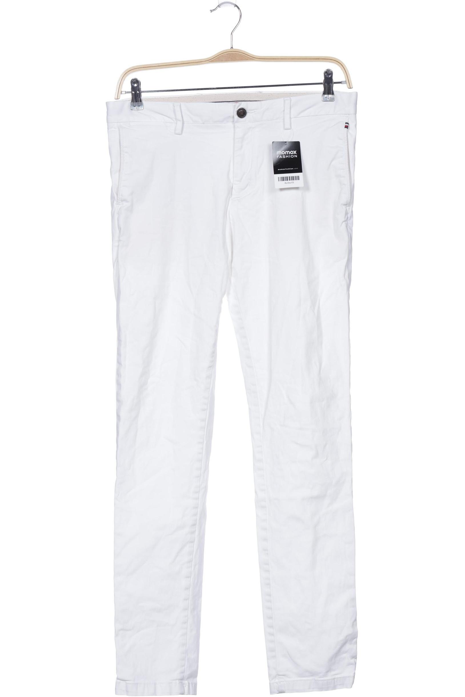 

Tommy Hilfiger Herren Stoffhose, weiß, Gr. 34