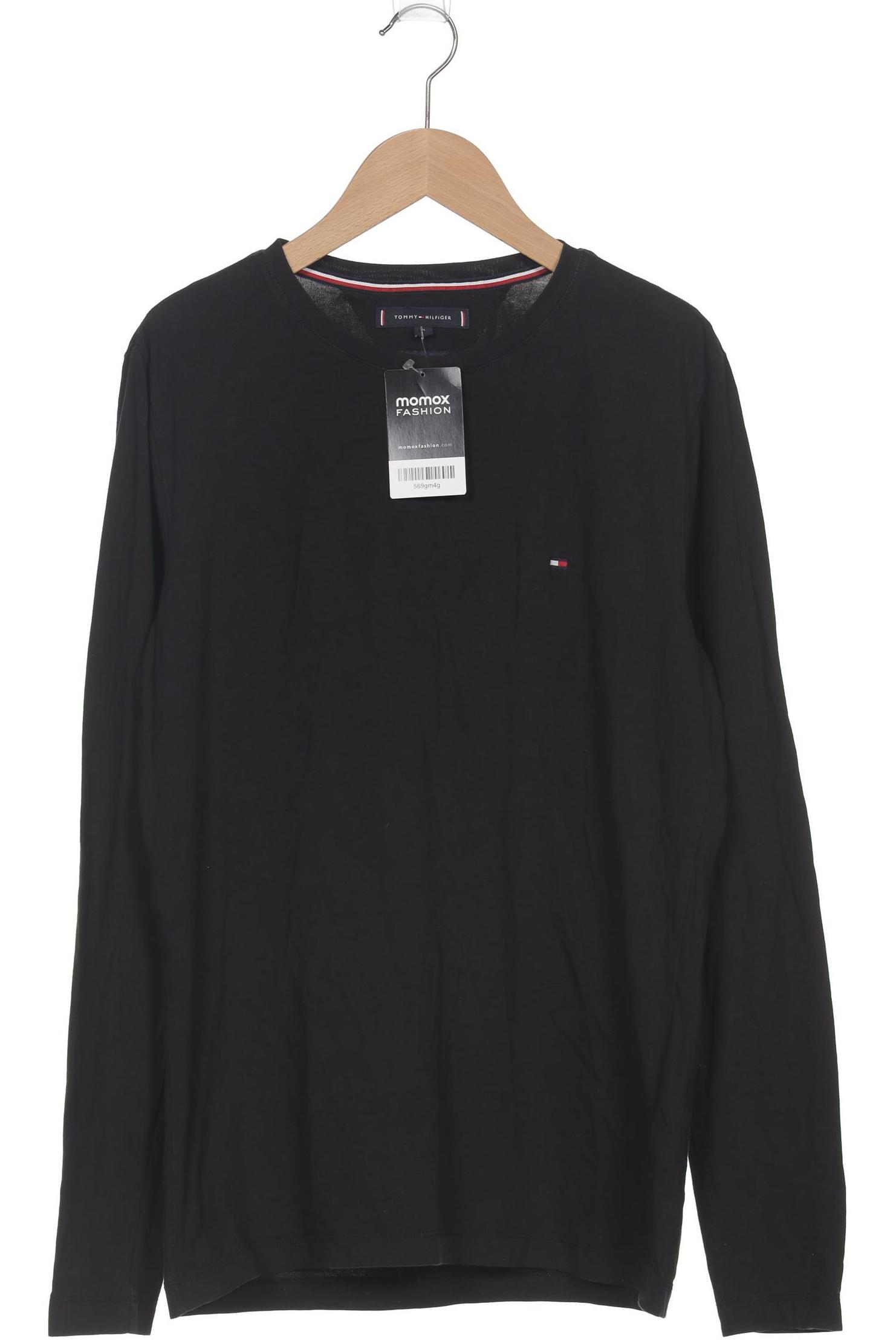 

Tommy Hilfiger Herren Langarmshirt, schwarz, Gr. 48