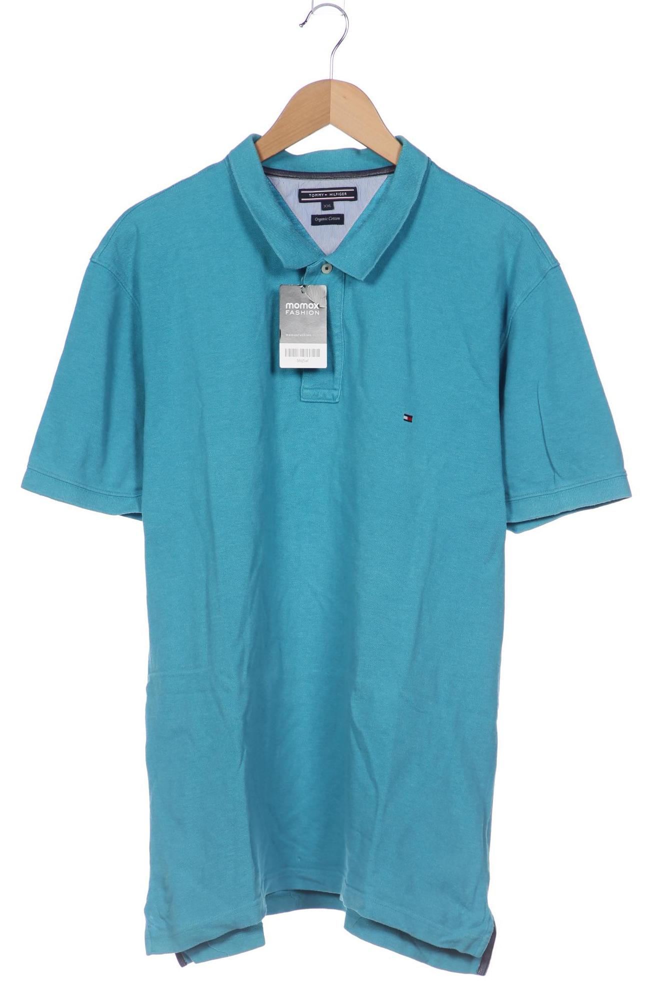 

Tommy Hilfiger Herren Poloshirt, türkis, Gr. 56