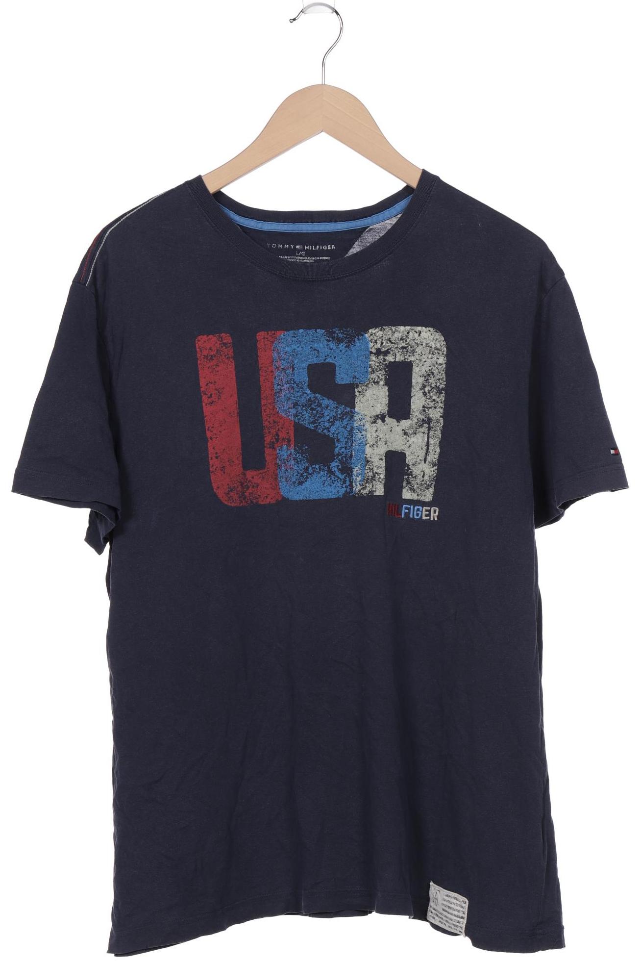 

Tommy Hilfiger Herren T-Shirt, marineblau, Gr. 52