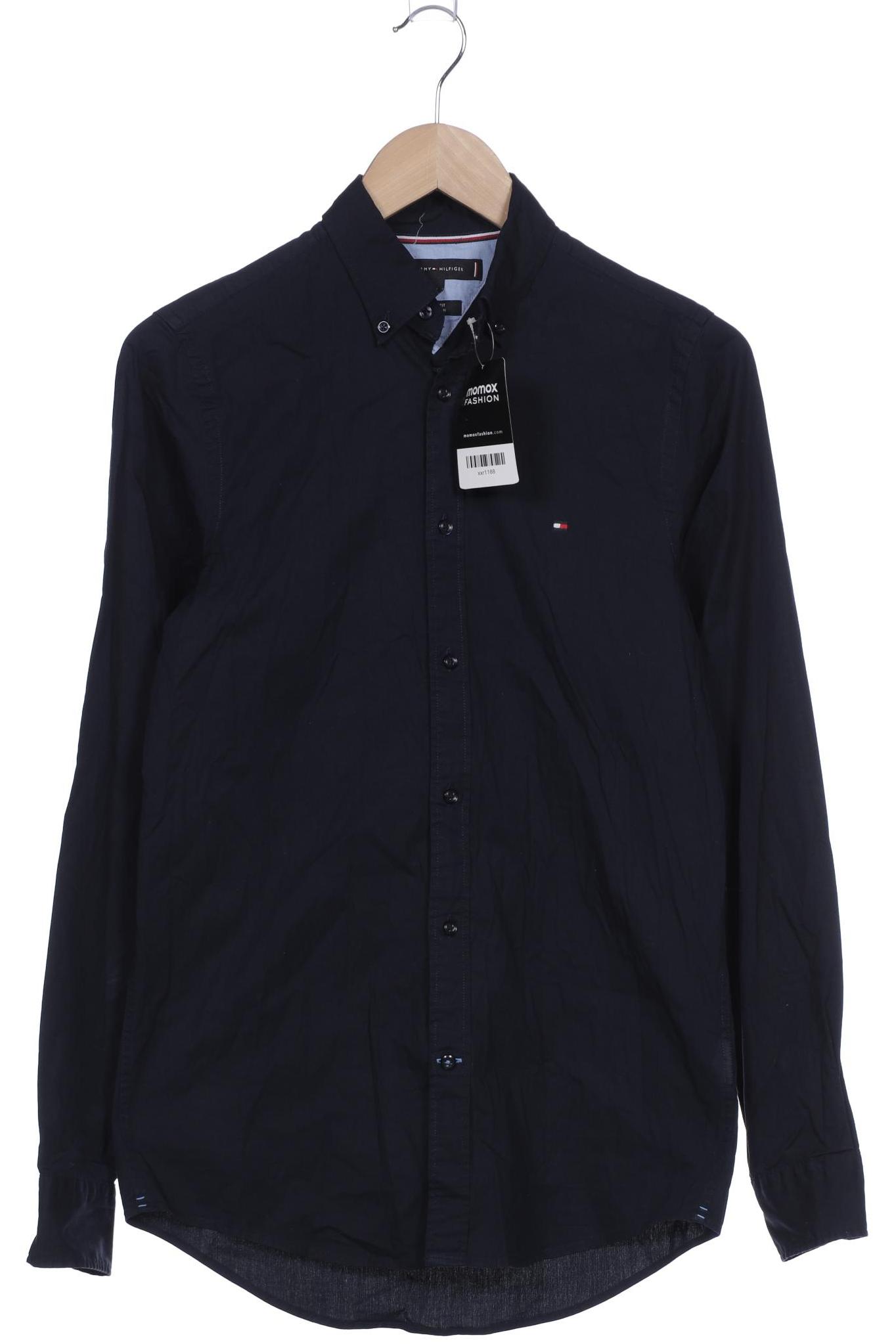 

Tommy Hilfiger Herren Hemd, marineblau, Gr. 44