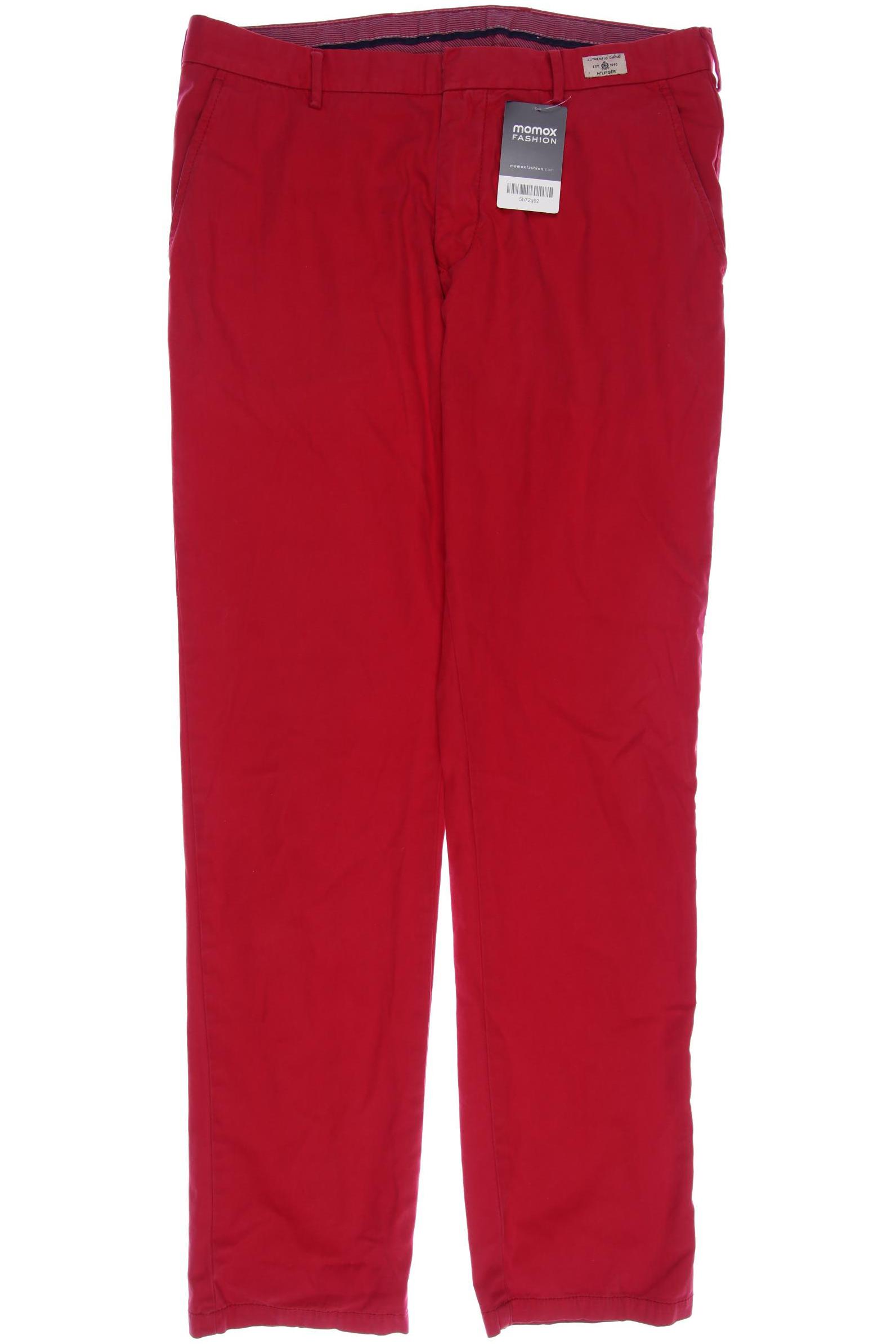 

Tommy Hilfiger Herren Stoffhose, rot