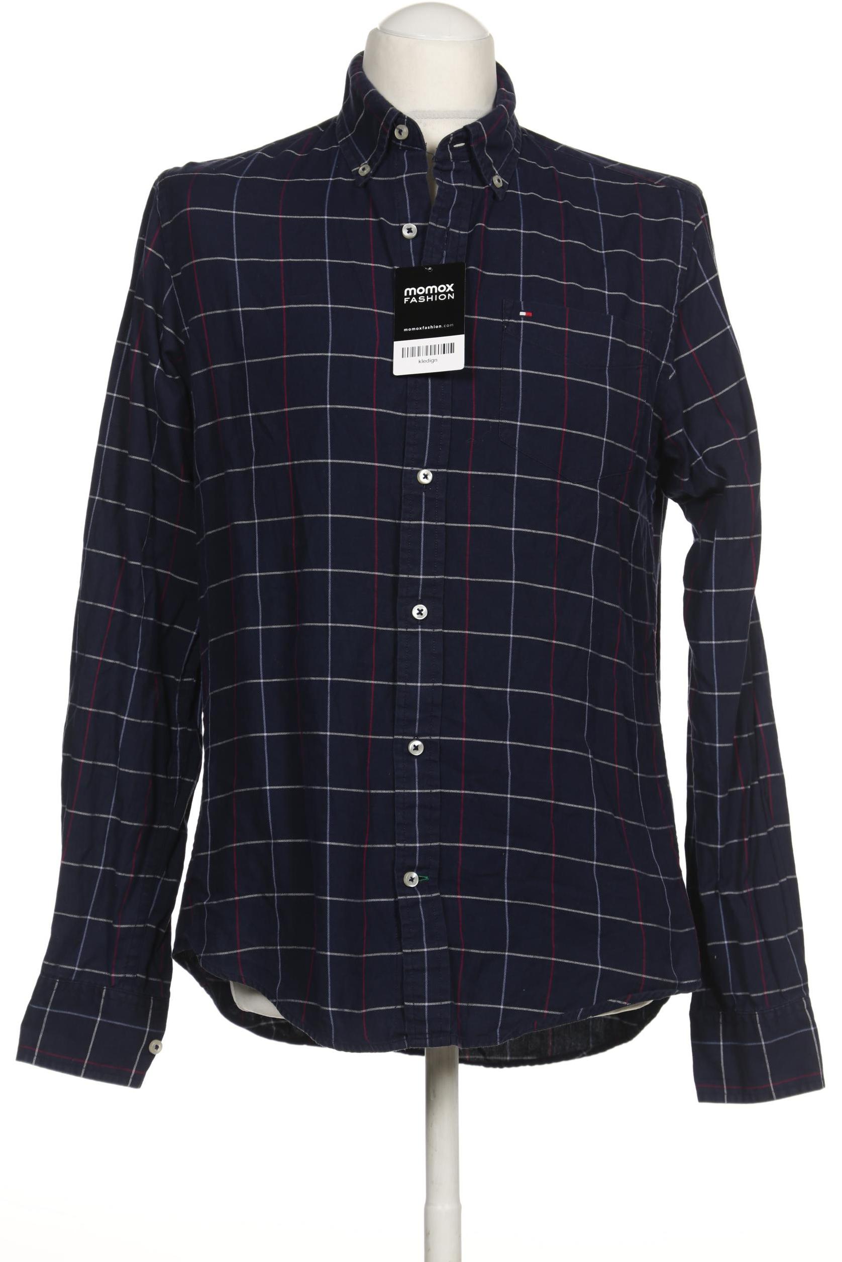 

Tommy Hilfiger Herren Hemd, marineblau, Gr. 48