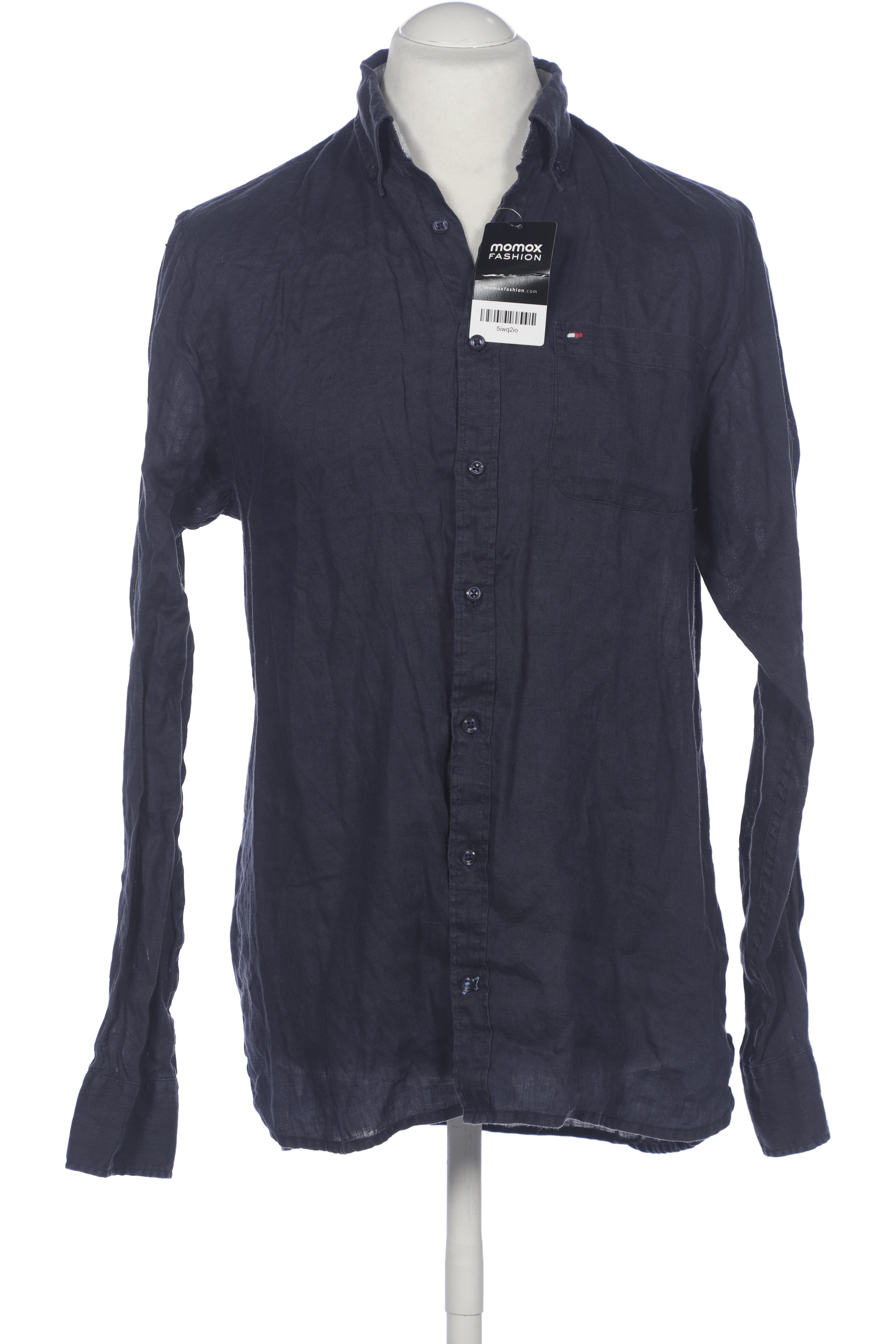 

Tommy Hilfiger Herren Hemd, marineblau, Gr. 48