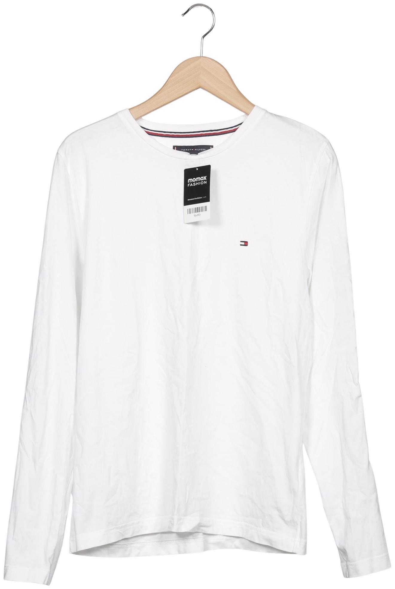 

Tommy Hilfiger Herren Langarmshirt, weiß, Gr. 48