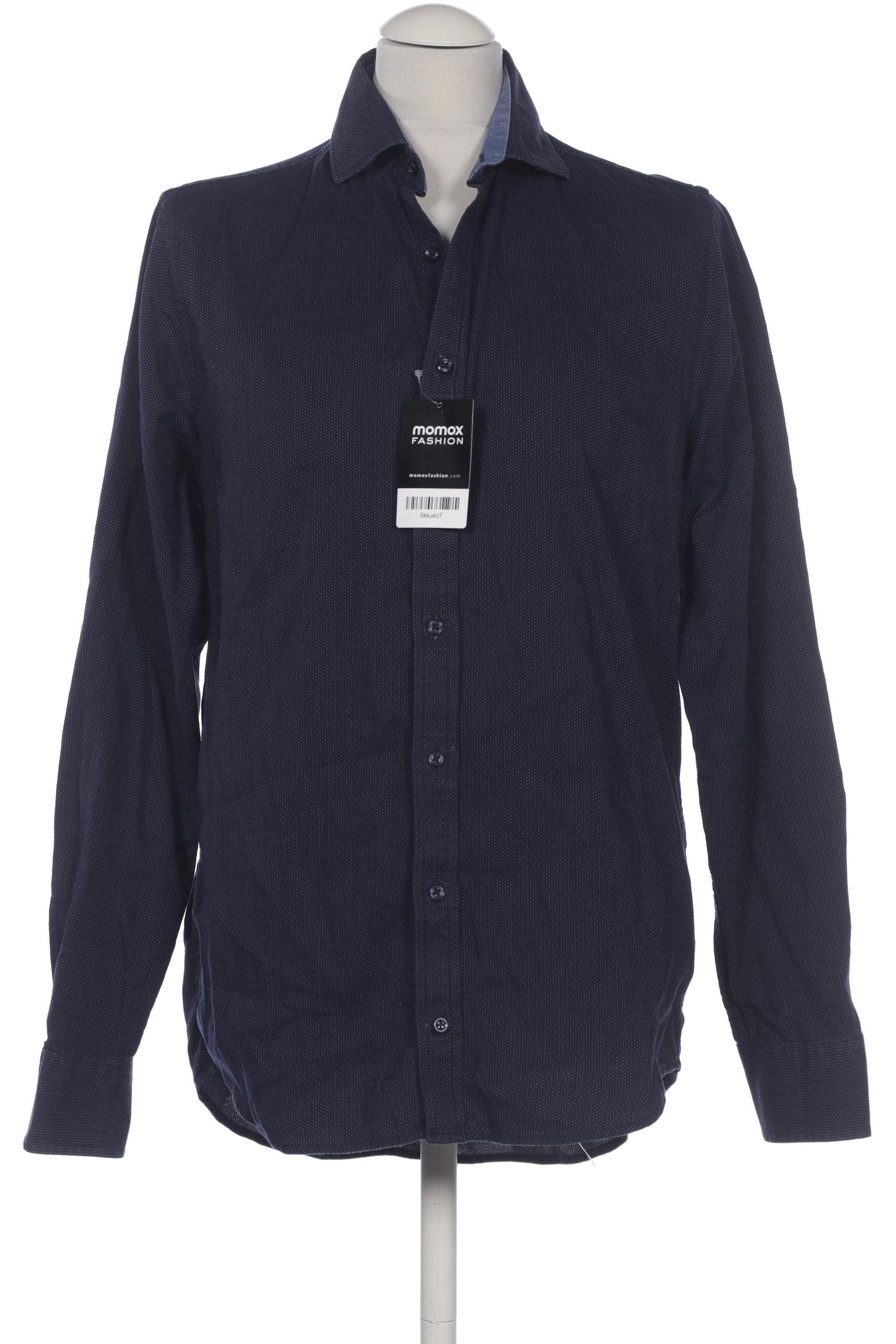 

Tommy Hilfiger Herren Hemd, marineblau, Gr. 48