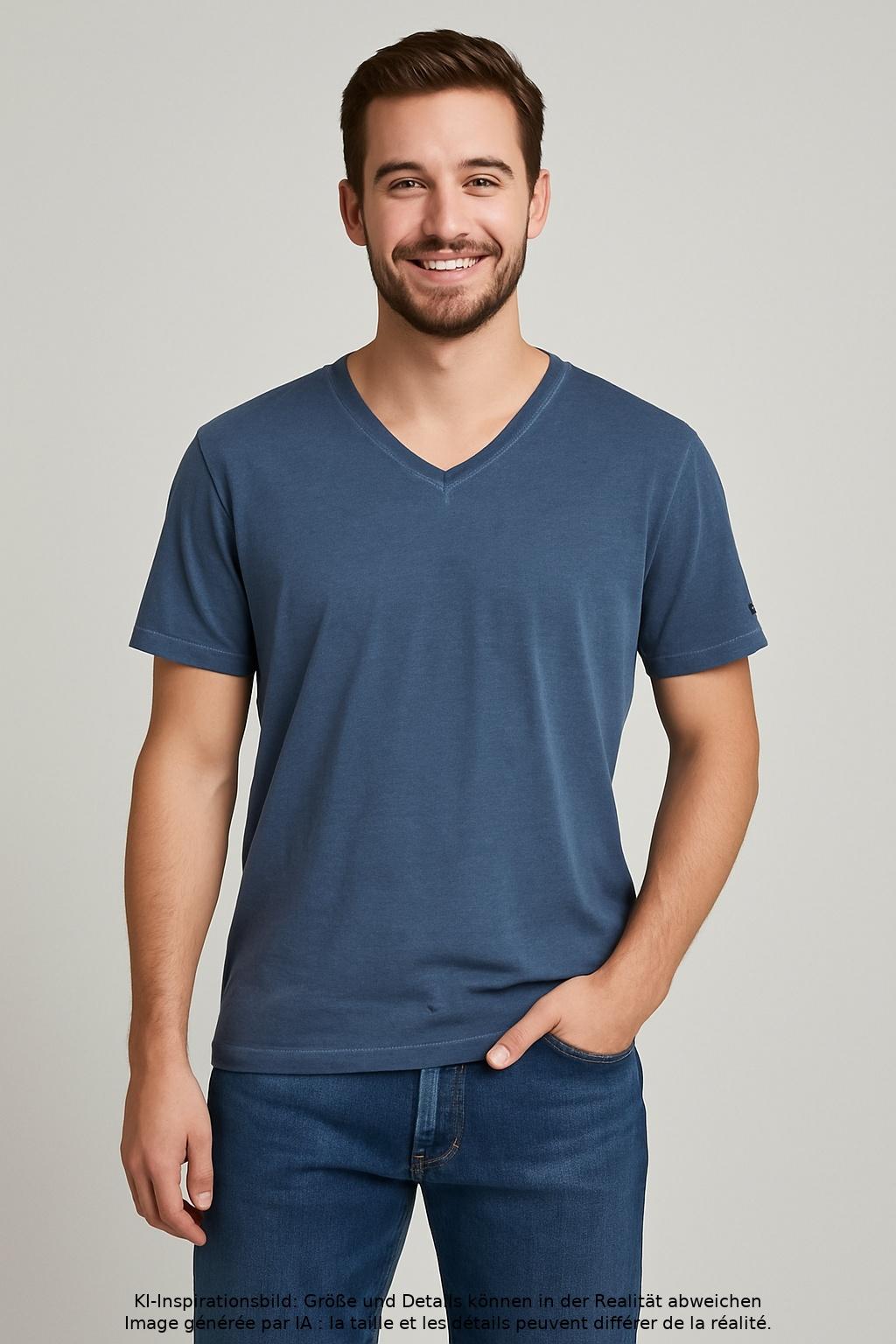 

Tommy Hilfiger Herren T-Shirt, blau, Gr. 52